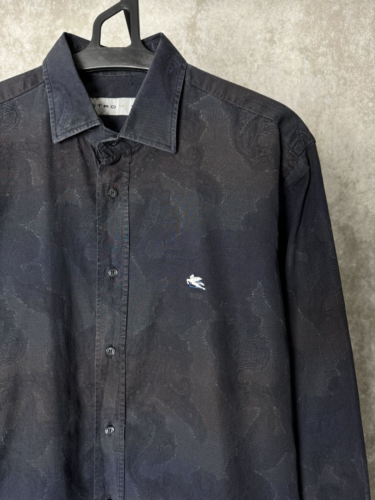 Etro Vintage Very Rare Etro Shirt Size 48L - 3 Thumbnail