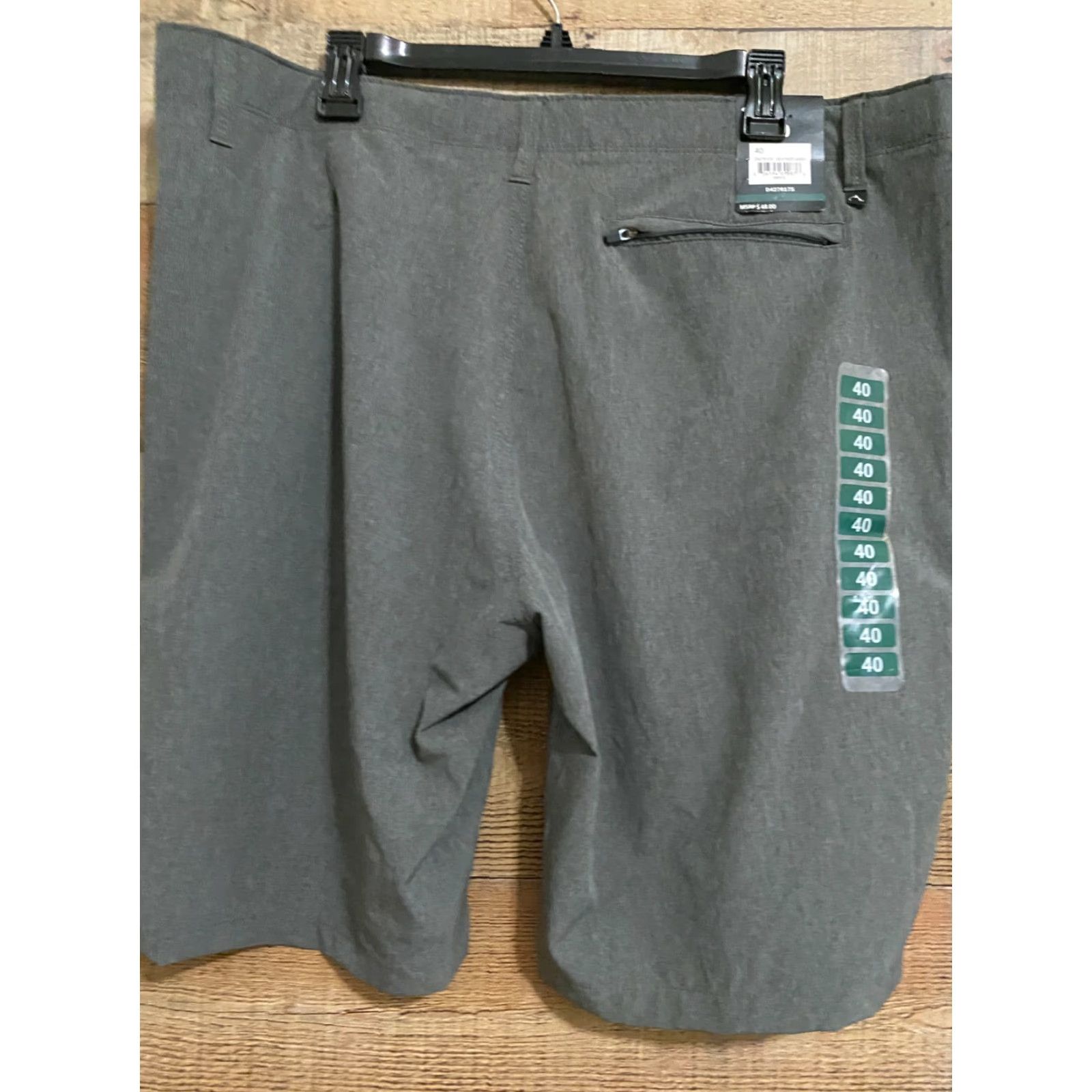 Vintage Denali Mens Shorts Size 40 Heather Gray NWT Size US 36 / EU 52 - 2 Thumbnail