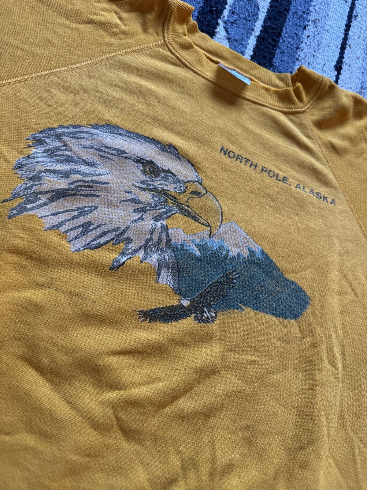 Vintage Vintage 80s Bald Eagle North Pole Alaska Sweatshirt XL Size US XL / EU 56 / 4 - 2 Thumbnail
