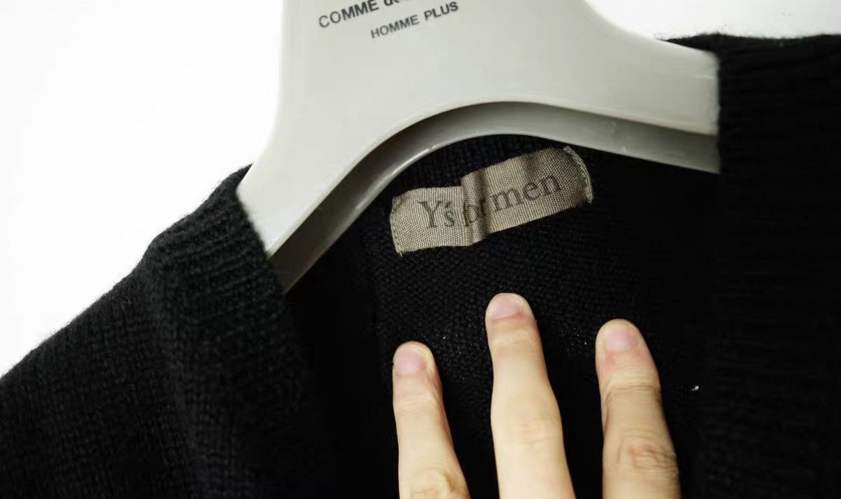 Yohji Yamamoto Yohji Yamamoto Vintage Knit Mismatched Panel Vest Size US L / EU 52-54 / 3 - 8 Thumbnail