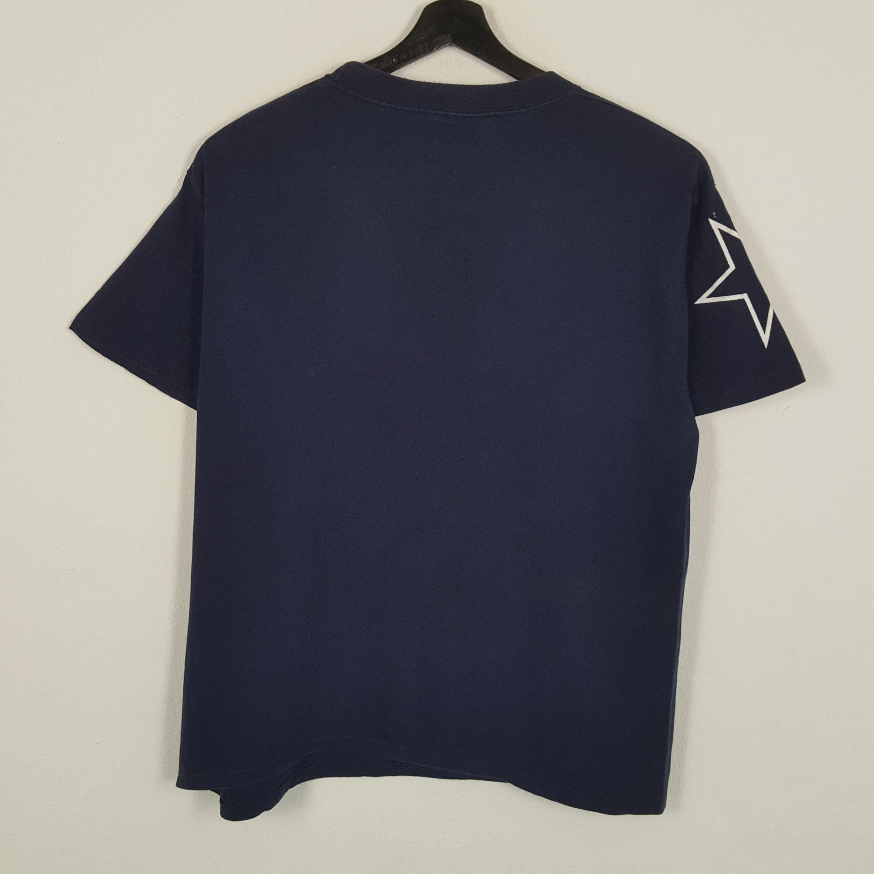 NFL × Vintage NFL DALLAS COWBOYS American Football Team Vintage Tshirt Size US XL / EU 56 / 4 - 3 Thumbnail
