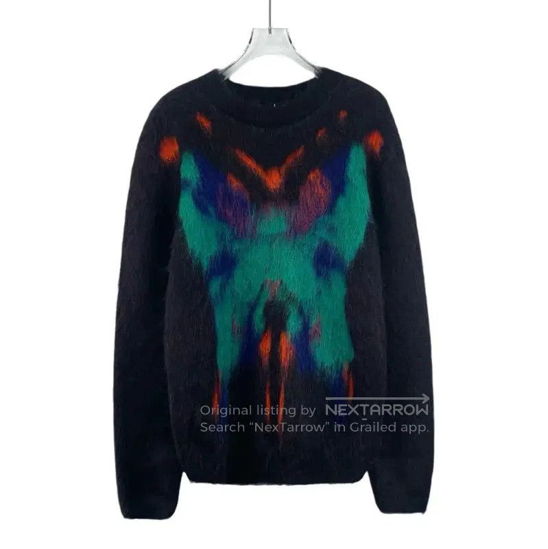 Louis Vuitton Louis Vuitton Black Mohair Men's Sweater . Size US L / EU 52-54 / 3 - 1 Thumbnail
