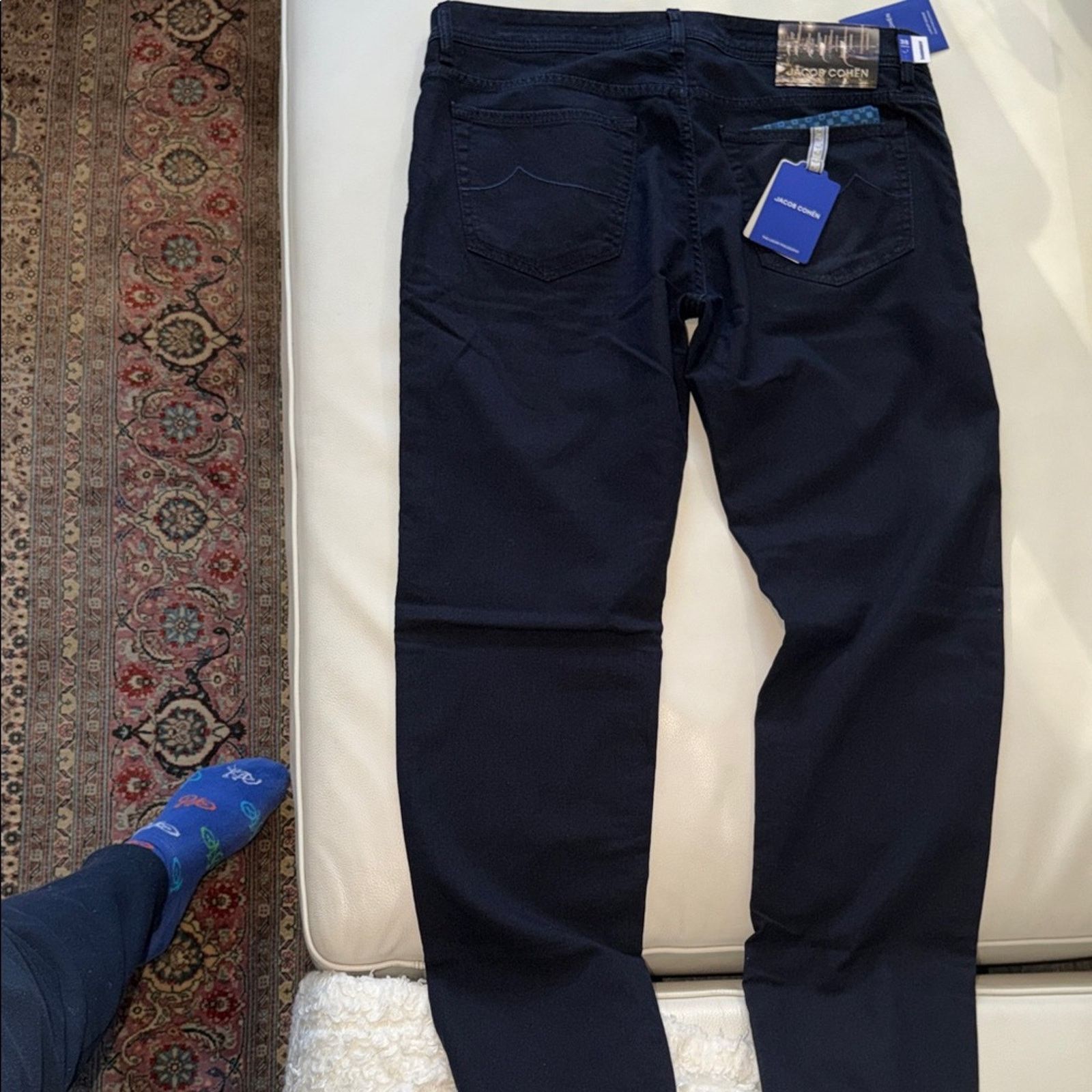 Jacob Cohen NWT Jacob Cohen Men's Deep Indigo Bard Jeans Size 38 Size US 38 / EU 54 - 13 Thumbnail