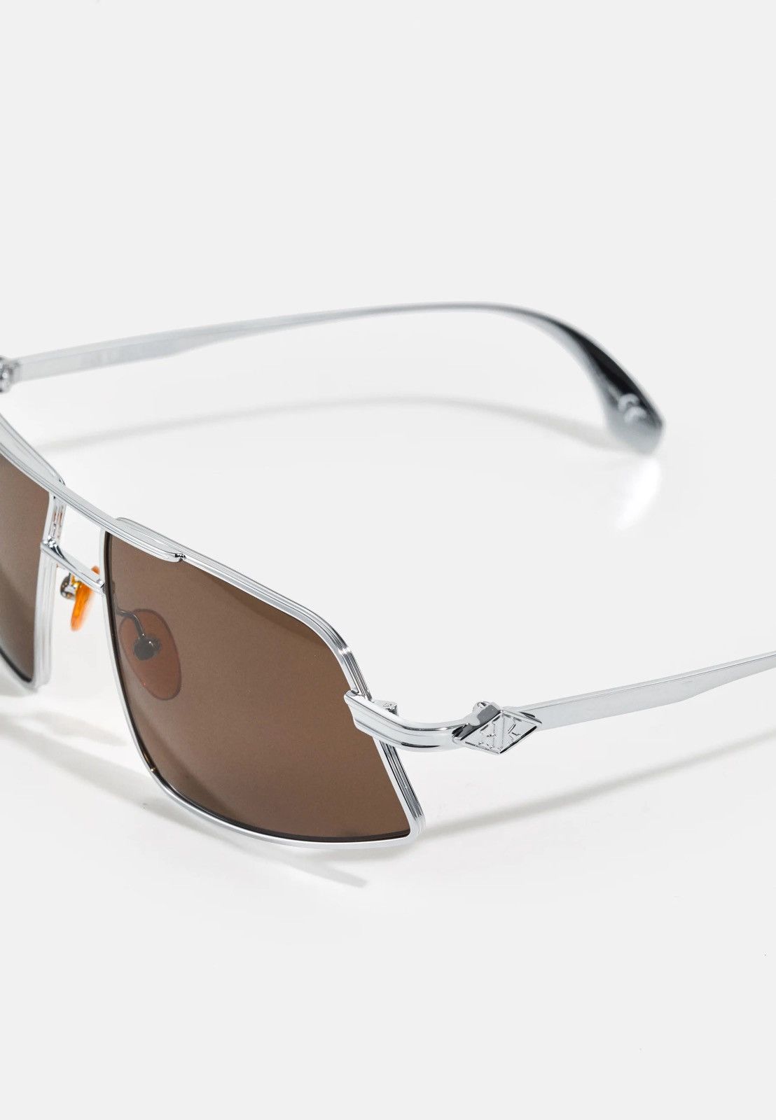 Han Kjobenhavn !DS! SS23 Han Kjobenhavn Demo High Silver Brown Sunglasses Size ONE SIZE - 2 Thumbnail