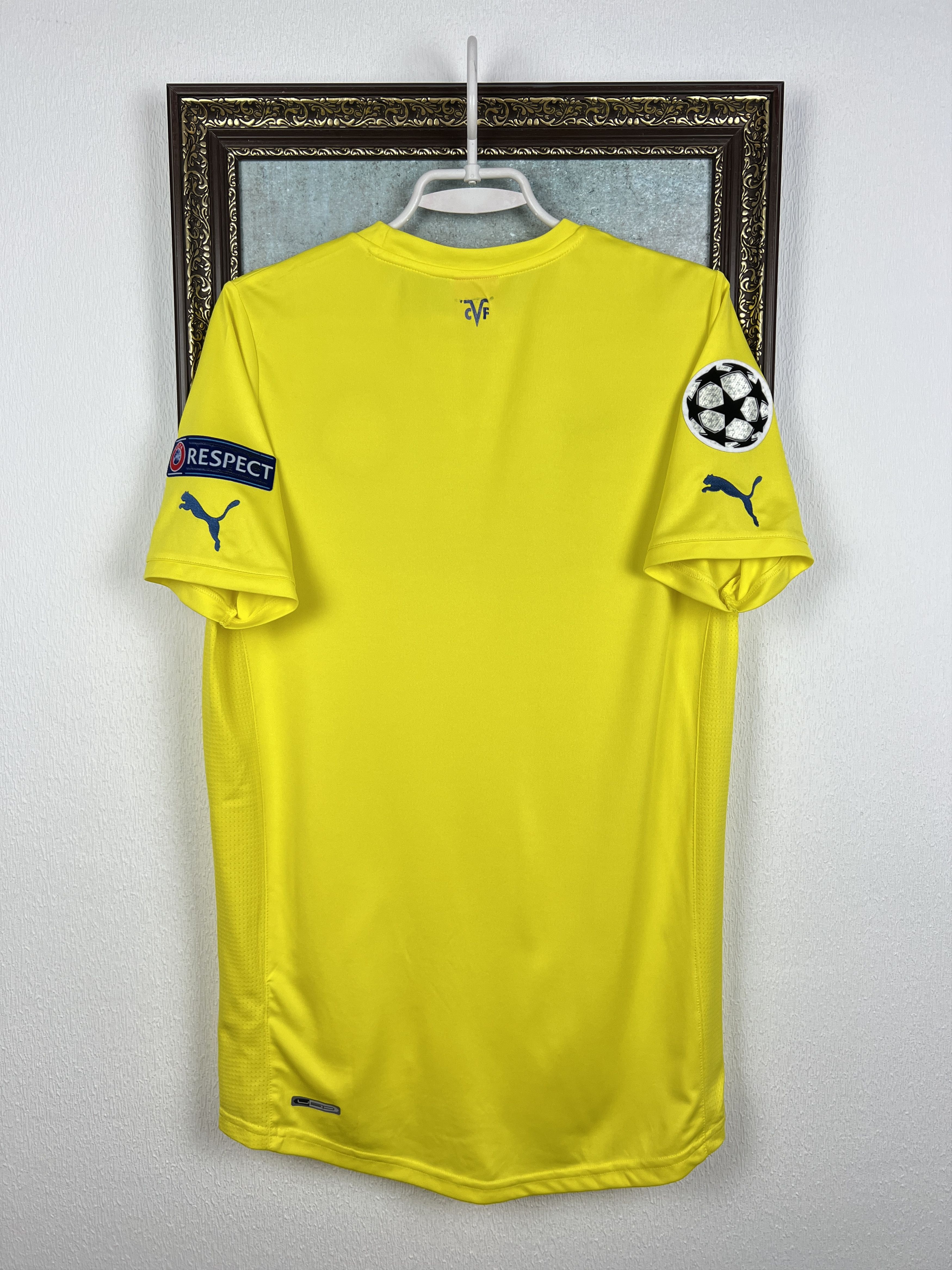 Puma Villarreal Home football shirt 2010 Soccer Jersey Trikot Size US M / EU 48-50 / 2 - 9 Thumbnail