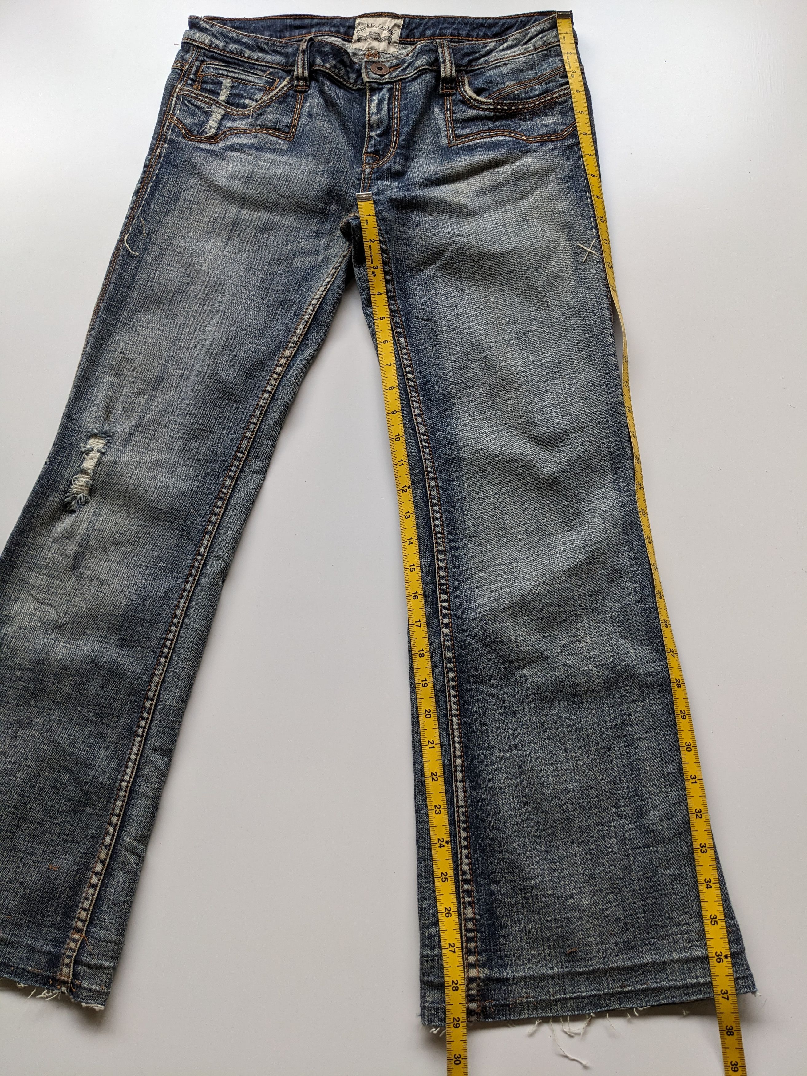 If Six Was Nine × Japanese Brand × Le Grande Bleu (L.G.B.) Angel Jeans flare jeans Size US 34 / EU 50 - 7 Thumbnail