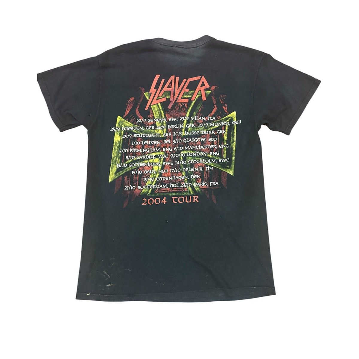 Band Tees SLAYER BAND TEES VINTAGE Size US M / EU 48-50 / 2 - 2 Thumbnail