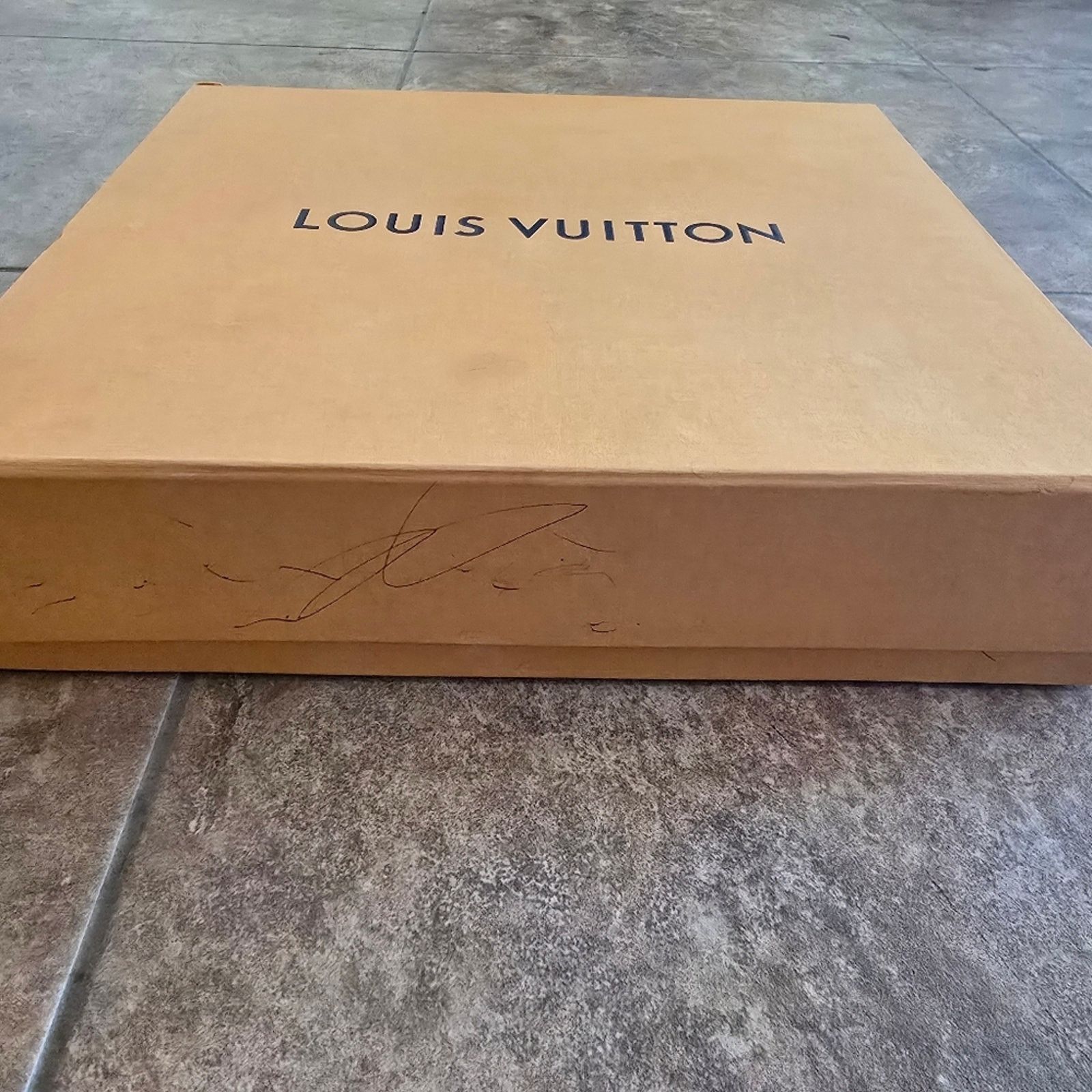 Louis Vuitton Orange | LOUIS VUITTON | Signature Storage Box Size ONE SIZE - 3 Thumbnail