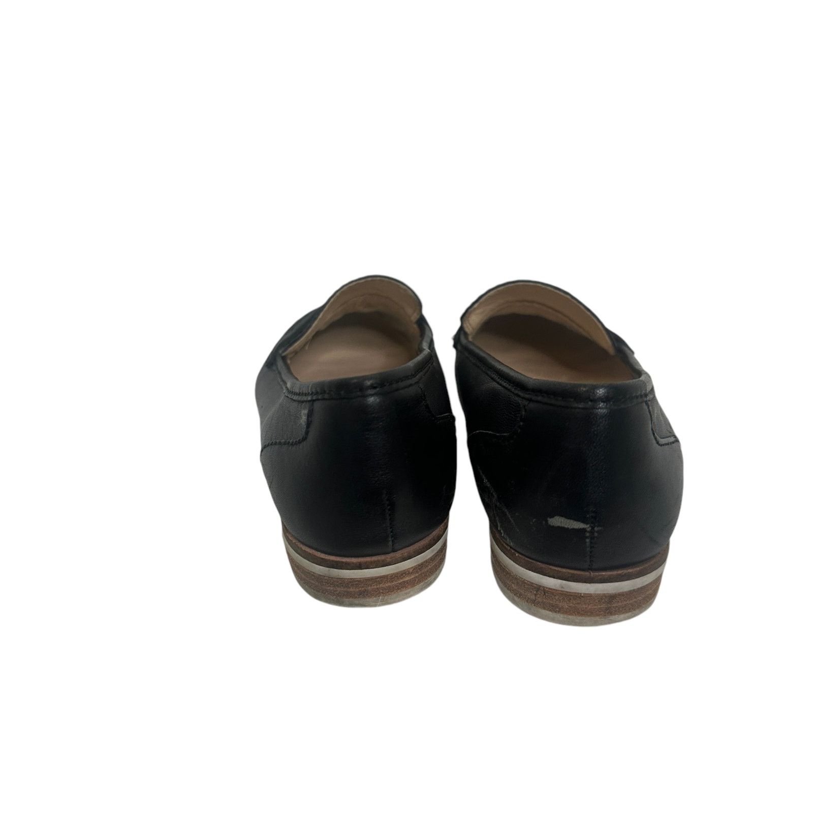 Nine West Nine West BLack Leather Slip On Dress Shoe LOafer 6.5 Size US 6.5 / IT 36.5 - 5 Thumbnail