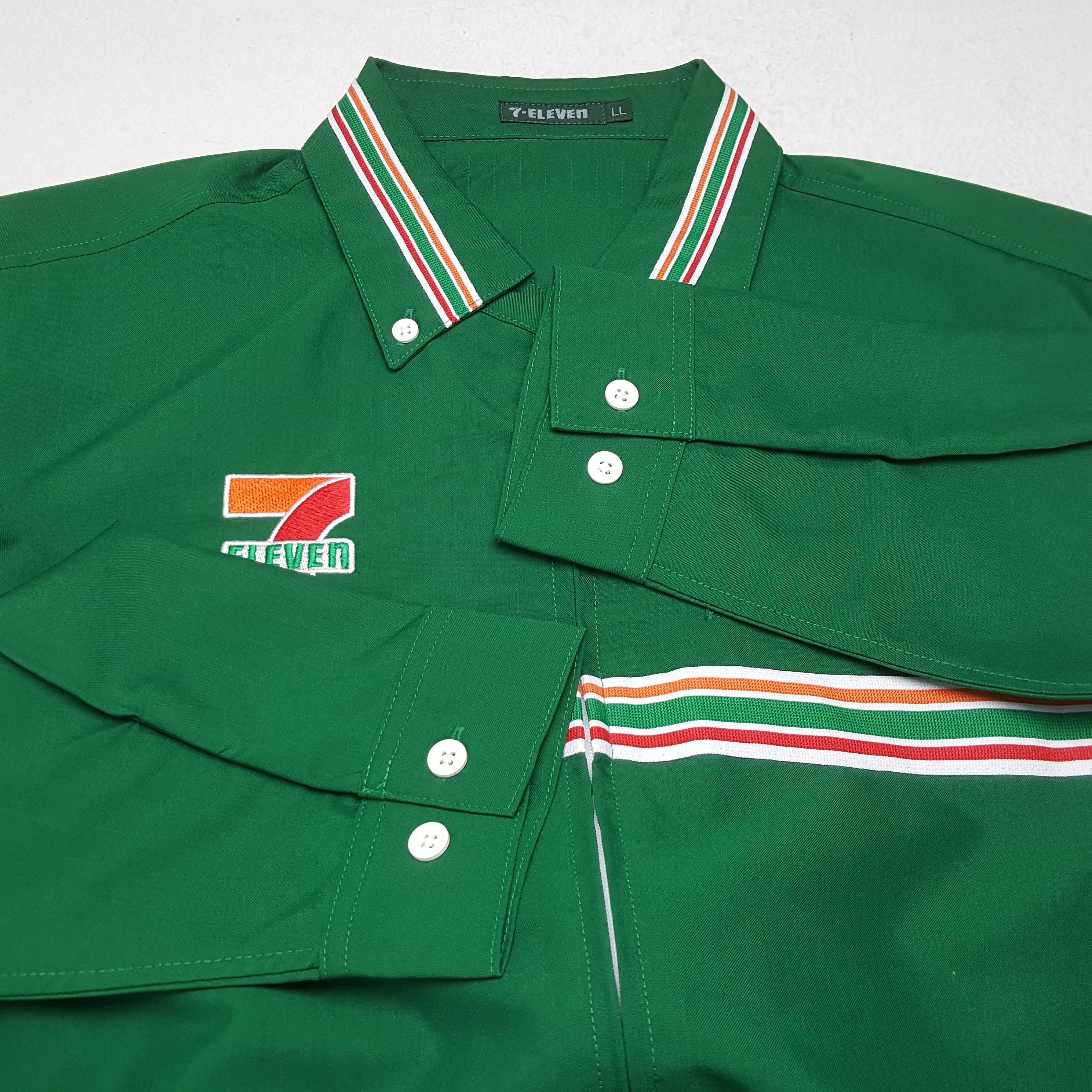 Japanese Brand × Vintage 7 ELEVEn Japanese Workers Uniform Jacket Size US L / EU 52-54 / 3 - 9 Thumbnail