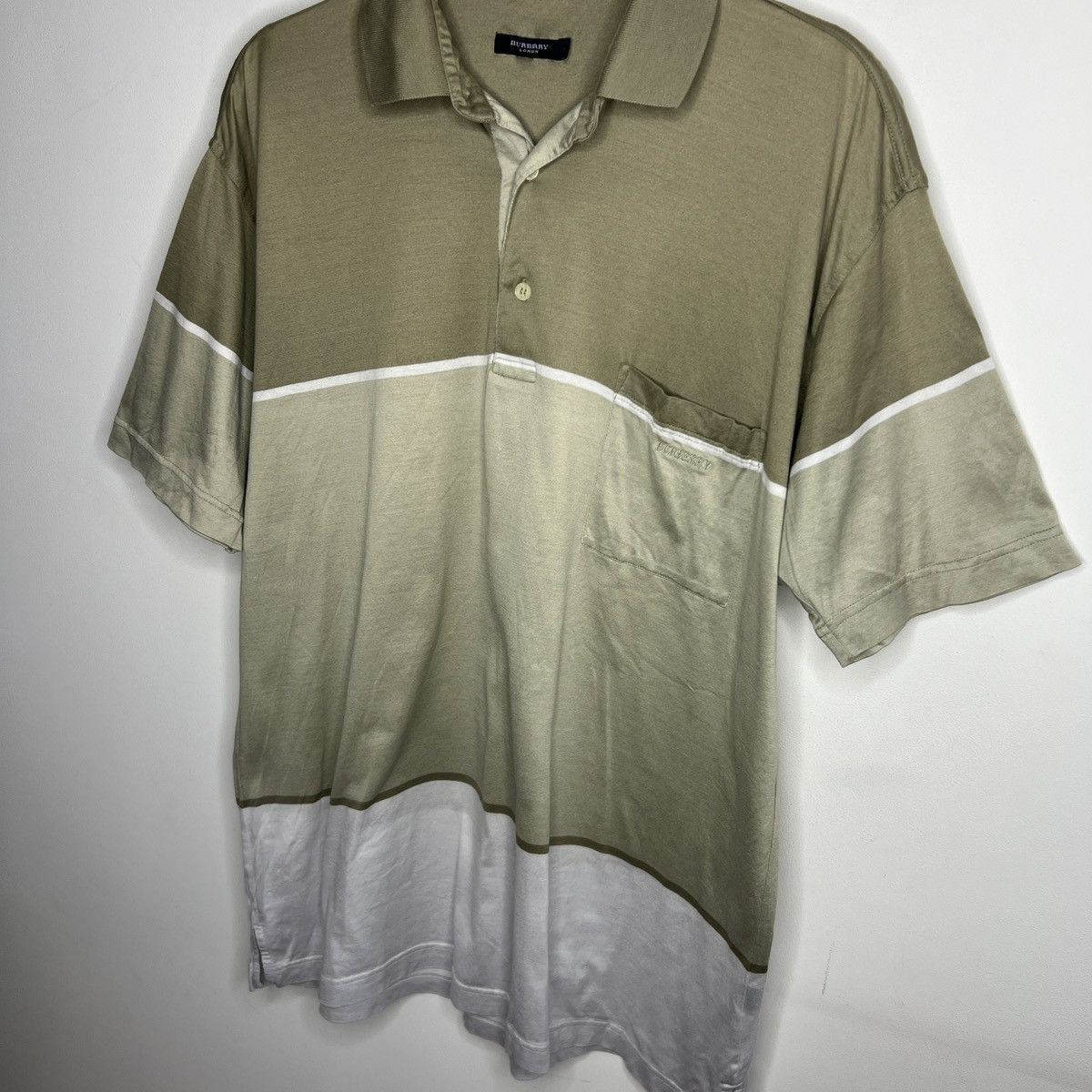 Burberry Burberry Polo Size US L / EU 52-54 / 3 - 2 Thumbnail