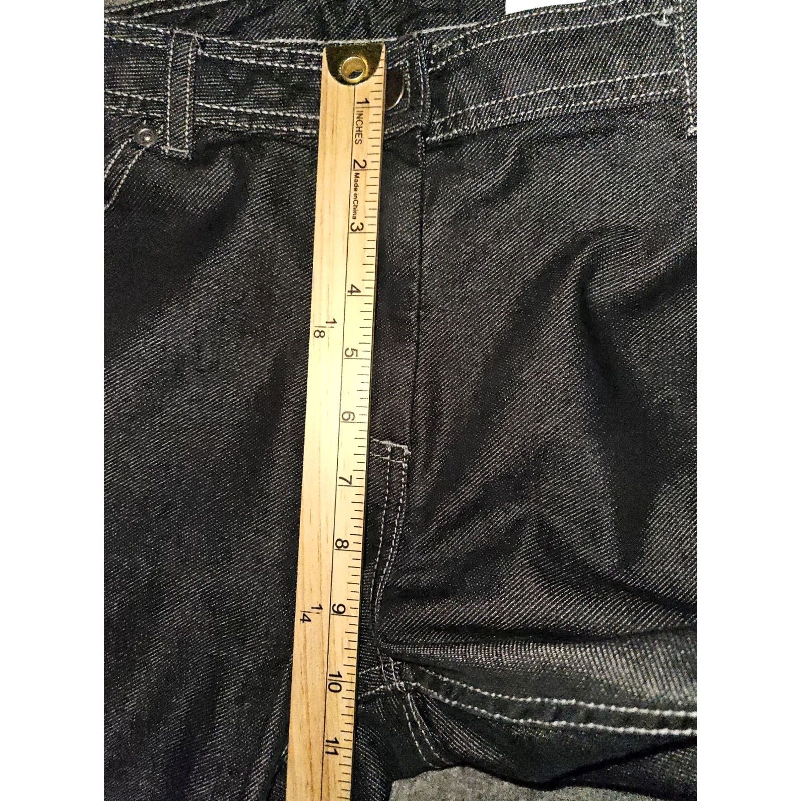 Vintage McDonald's Women's Jeans 12 Regular Black Mid Rise Stretch Pants Size 34" / US 12 / IT 48 - 5 Thumbnail