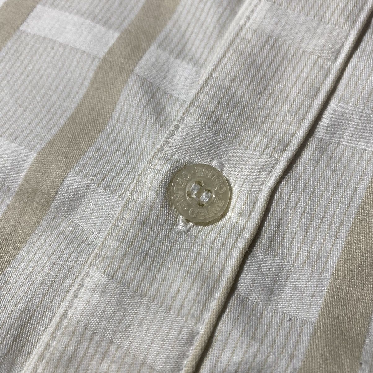 Celine Celine Collarless Shirt Size US M / EU 48-50 / 2 - 5 Thumbnail