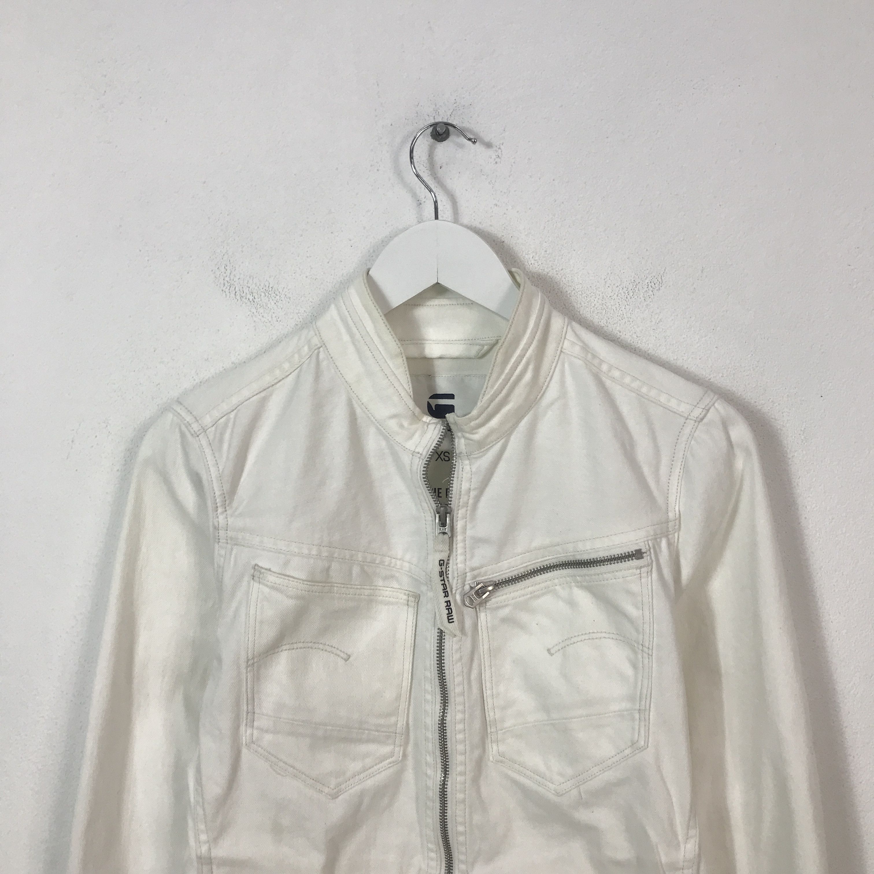 G-Star vintage G-star biker style jacket K63B12 Size US XS / EU 42 / 0 - 2 Thumbnail