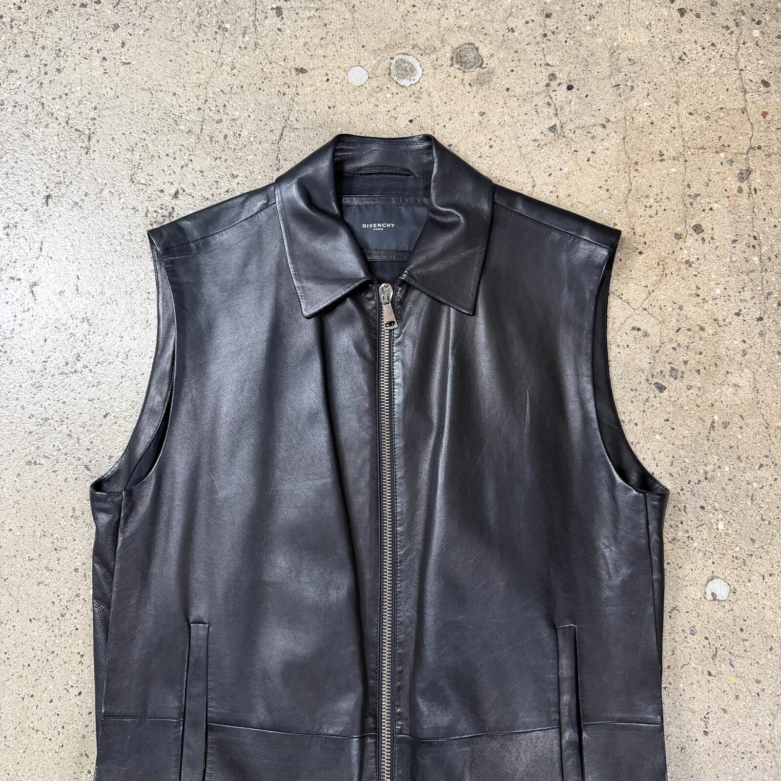 Givenchy Givenchy SS13 Look 34 Leather Runway Vest Size US M / EU 48-50 / 2 - 2 Thumbnail