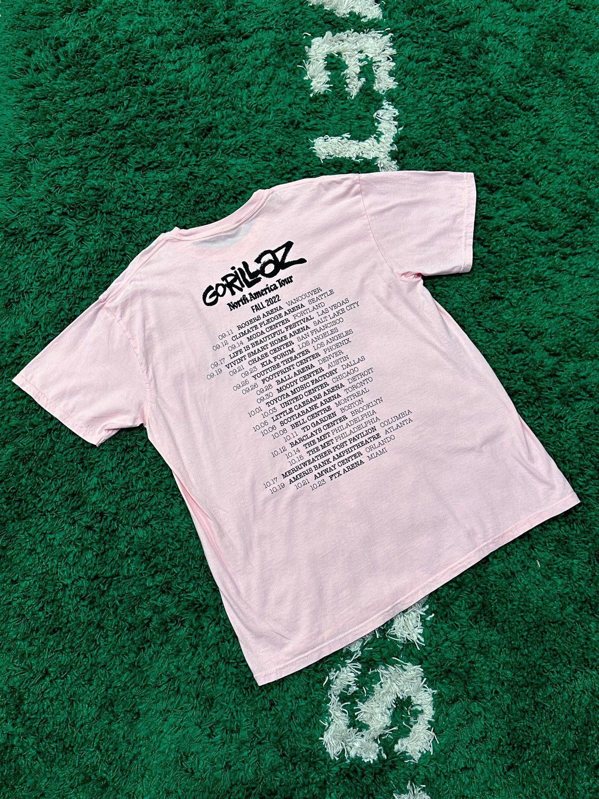 Band Tees Gorillaz North America Tour Tee Size US XL / EU 56 / 4 - 4 Thumbnail