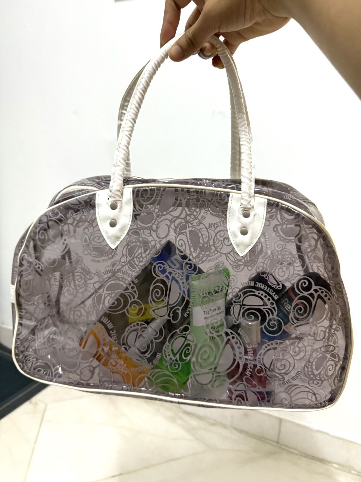 Hysteric Glamour Rare Hysteric glamour transparet handbag Size ONE SIZE - 5 Thumbnail