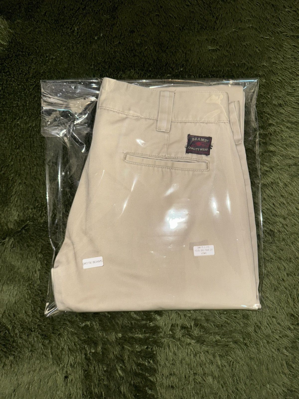 Beams Japan [L] Beams Heart Japan Vintage Washed Chino Pants Beige Size US 32 / EU 48 - 14 Thumbnail