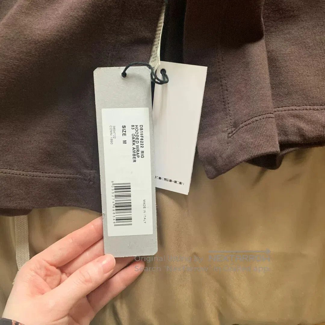 Rick Owens Drkshdw lightweight hooded cardigan by rick owens. Size US M / EU 48-50 / 2 - 4 Thumbnail
