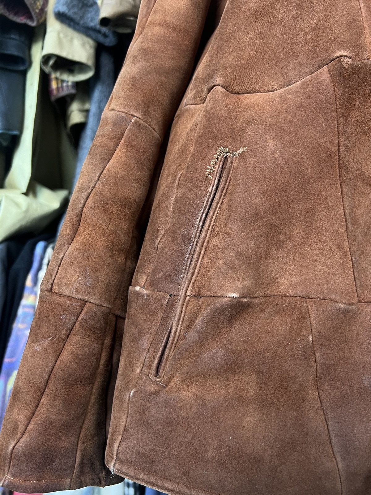Leather Vintage Leather Patchwork Leather Jacket Size M - L Size US L / EU 52-54 / 3 - 5 Thumbnail