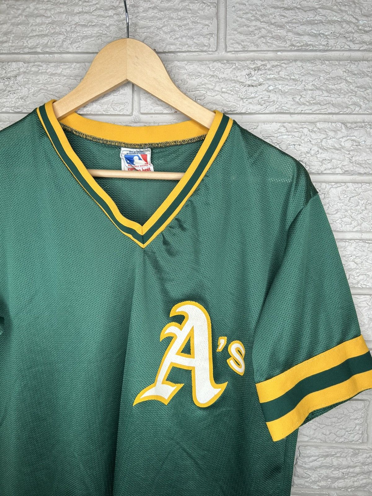 MLB Vintage 90s Ravens Athletic Oakland A’s Jersey Size US L / EU 52-54 / 3 - 2 Thumbnail