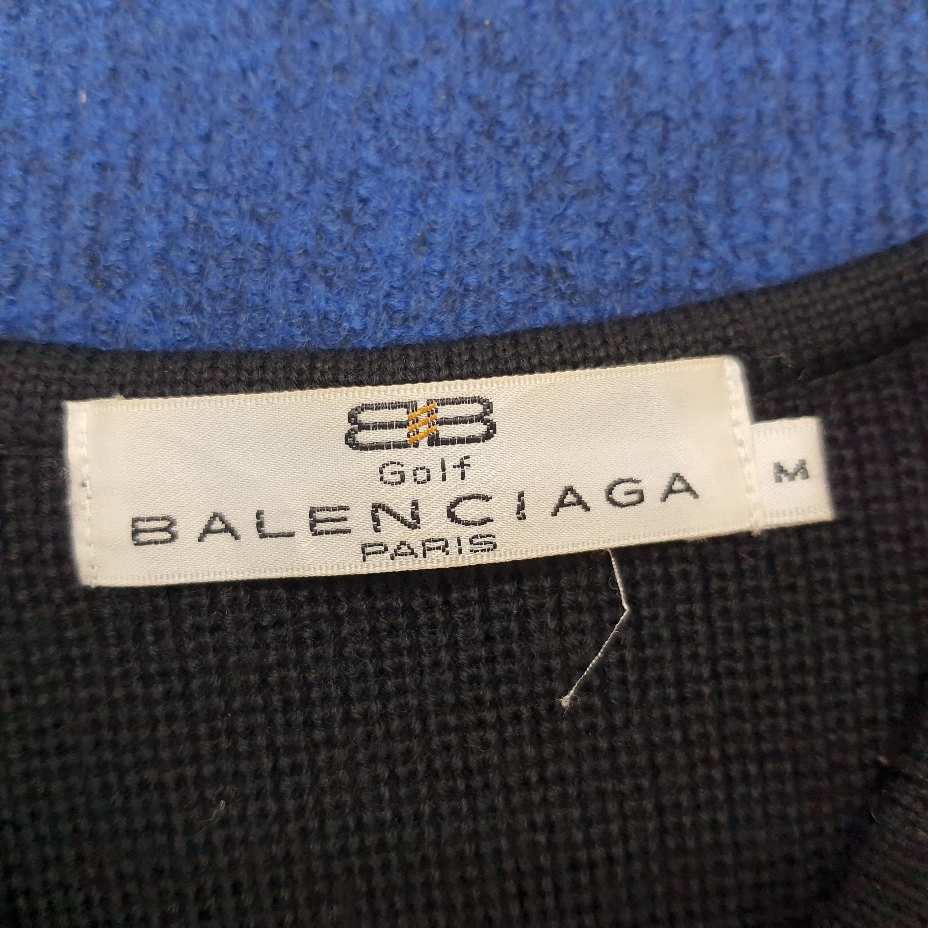 Balenciaga × Vintage Vintage Balenciaga Paris Knitwear Vests Size S / US 4 / IT 40 - 5 Thumbnail