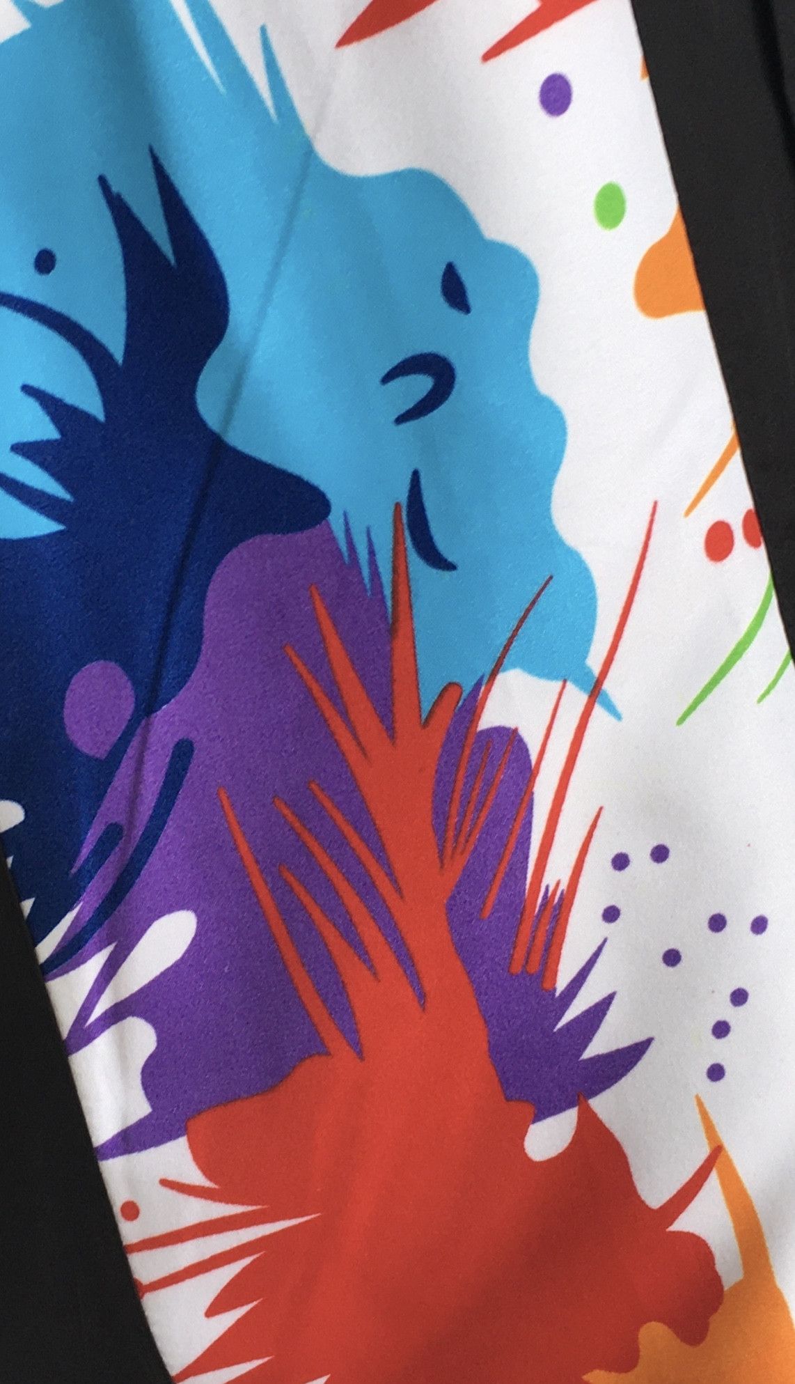Other Black Contrast Colorful Panel Hawaiian Shirts Size US XL / EU 56 / 4 - 7 Thumbnail