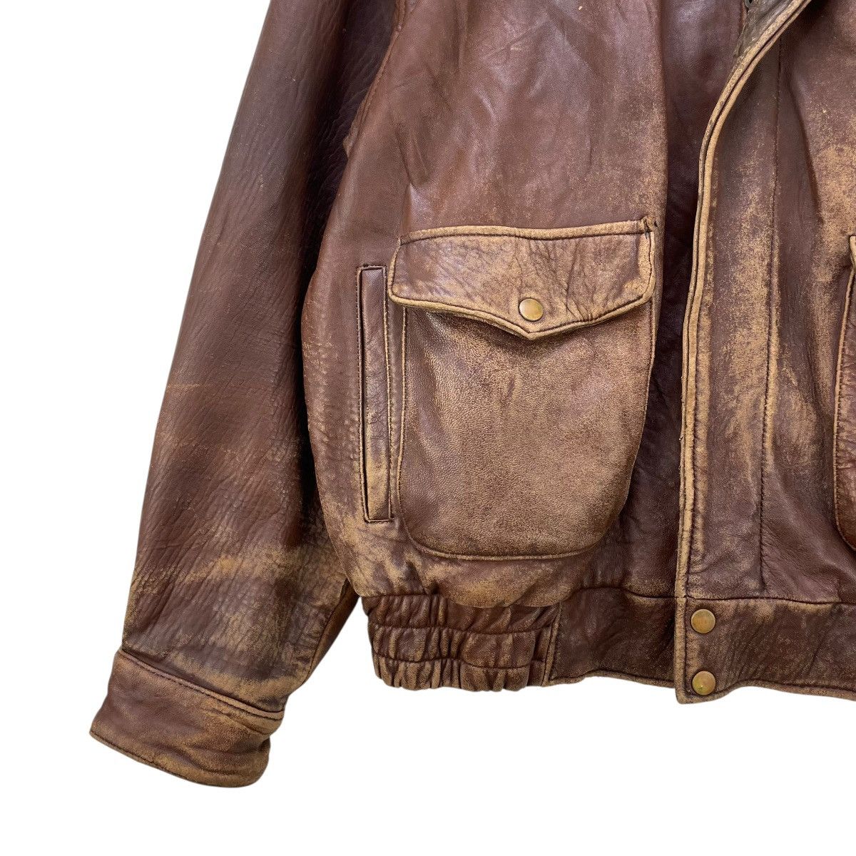 Vintage 💥Vintage Fanstastic Leather Aviator Size US M / EU 48-50 / 2 - 5 Thumbnail