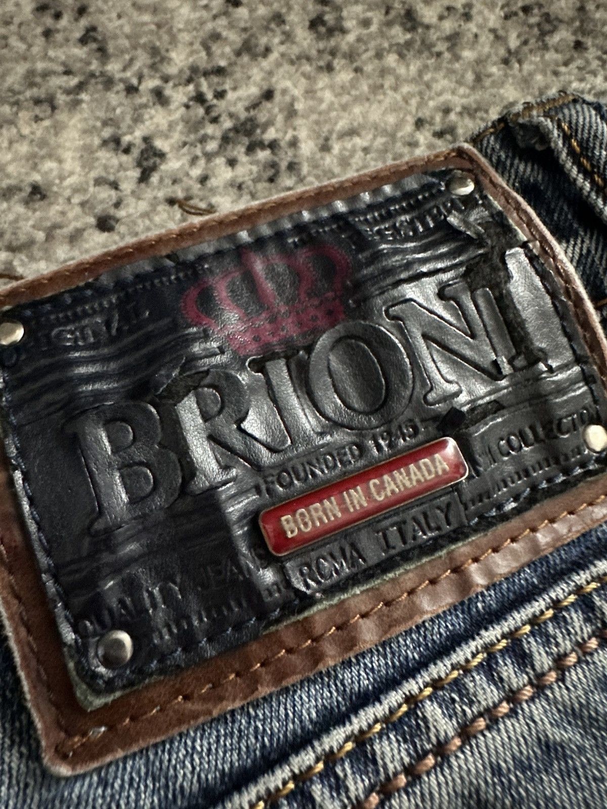 Brioni Brioni Vintage Denim Jeans Exclusive Rare Size US 30 / EU 46 - 4 Thumbnail