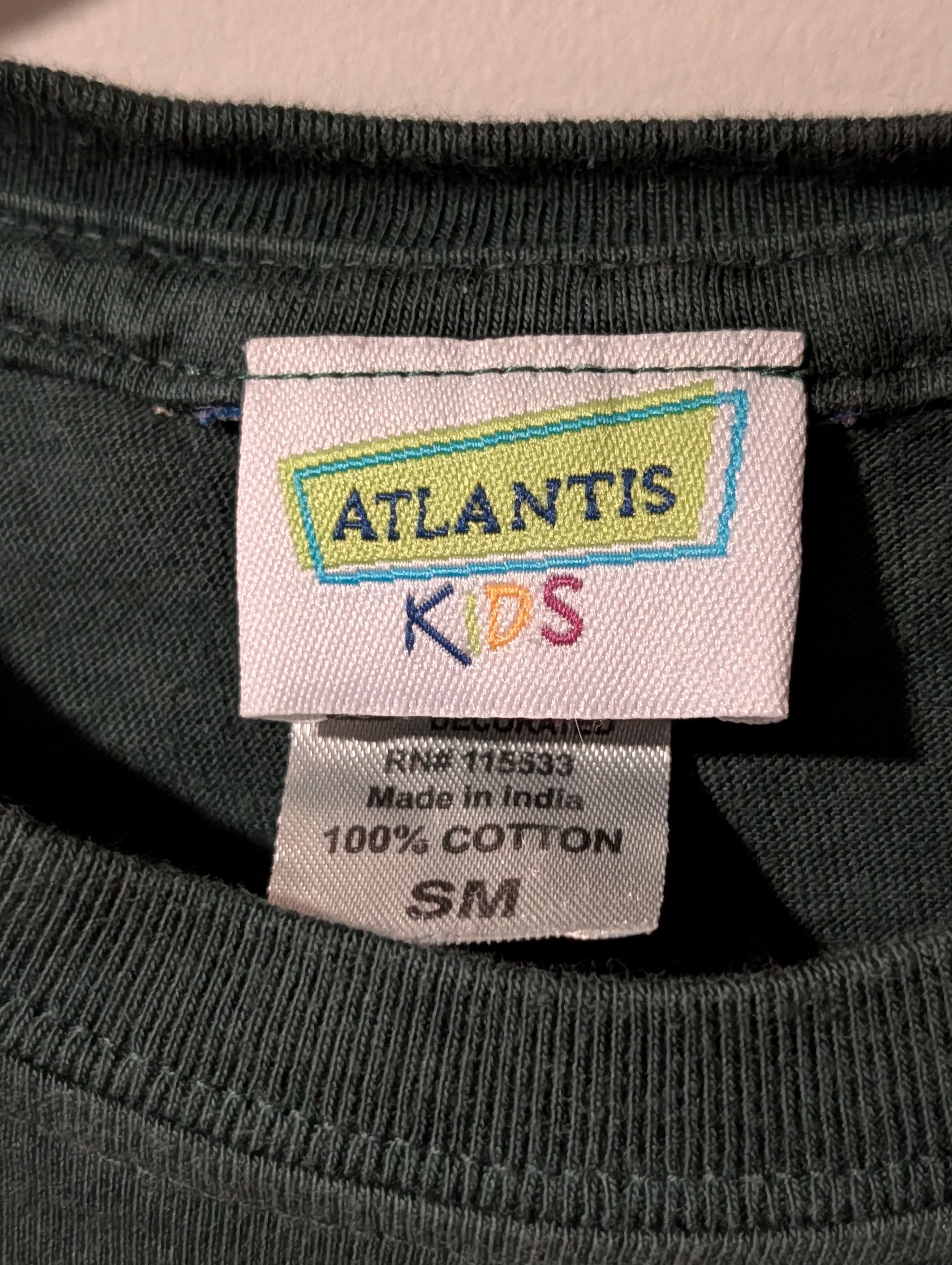 Arts & Science VTG Atlantis Kids Sea Turtle Tie Dye Split T-Shirt Youth Size US S / EU 44-46 / 1 - 3 Thumbnail