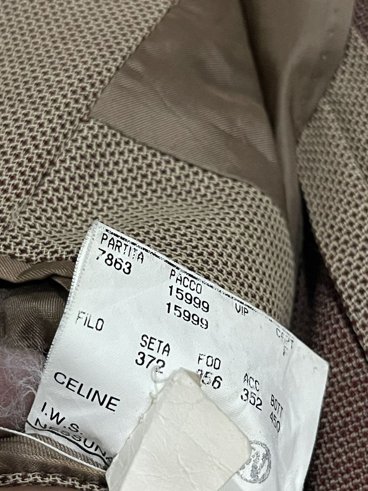 Celine Vintage Celine Homme Coat Blazer Size 42R - 17 Thumbnail