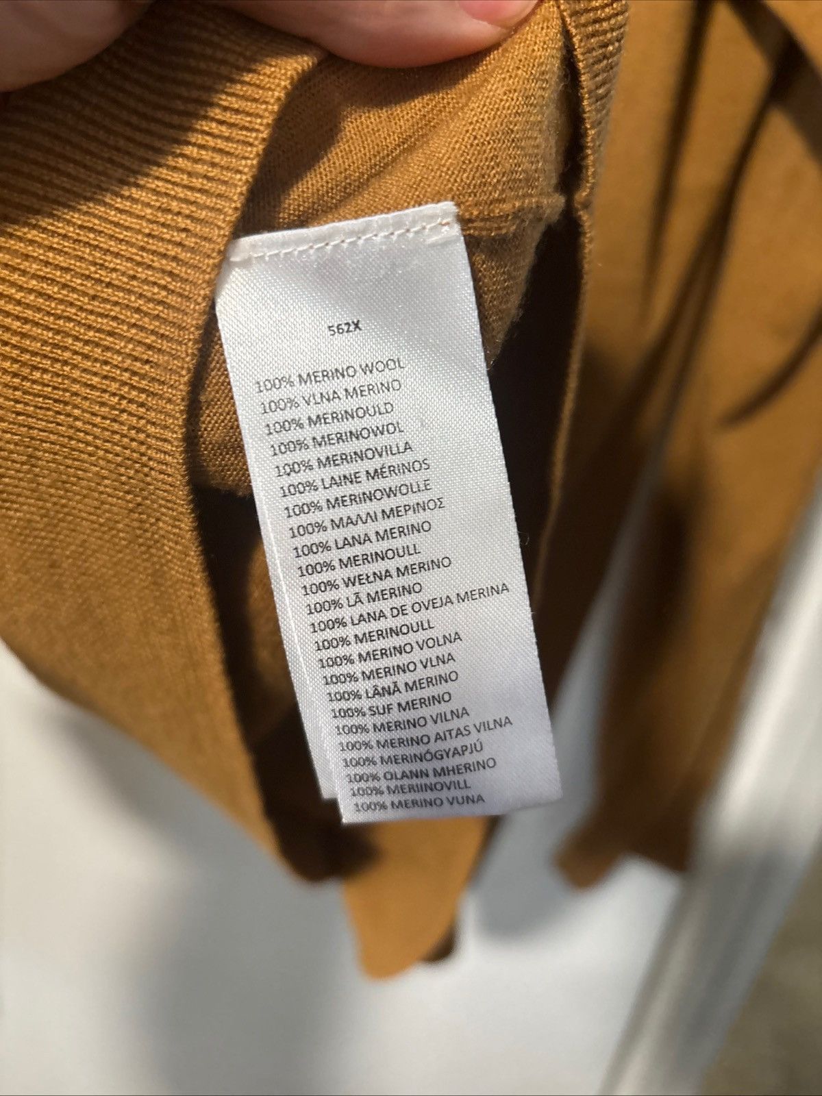 Paul Smith Paul Smith Jumper Sweater Merino Wool Terracotta Pullover Size US XL / EU 56 / 4 - 9 Thumbnail