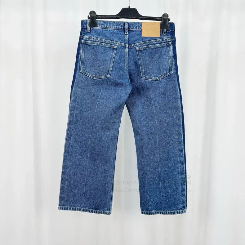 Balenciaga Balenciaga Washed Color Block Denim Pants Size US 36 / EU 52 - 2 Thumbnail