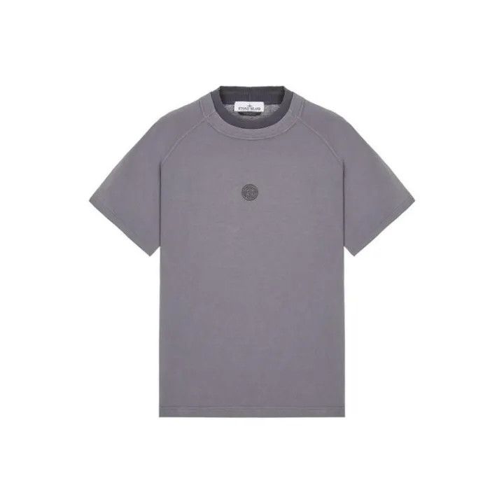Stone Island Stone Island Gray Short Sleeve T-Shirt Size US M / EU 48-50 / 2 - 1 Thumbnail
