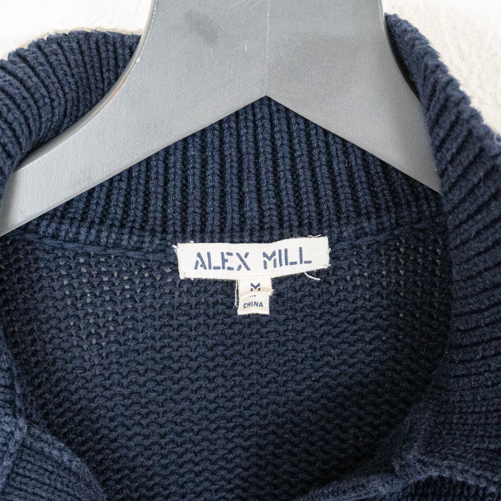 Alex Mill ALEX MILL Jacques Pullover polo sweater cotton knit sz M Size M / US 6-8 / IT 42-44 - 3 Thumbnail