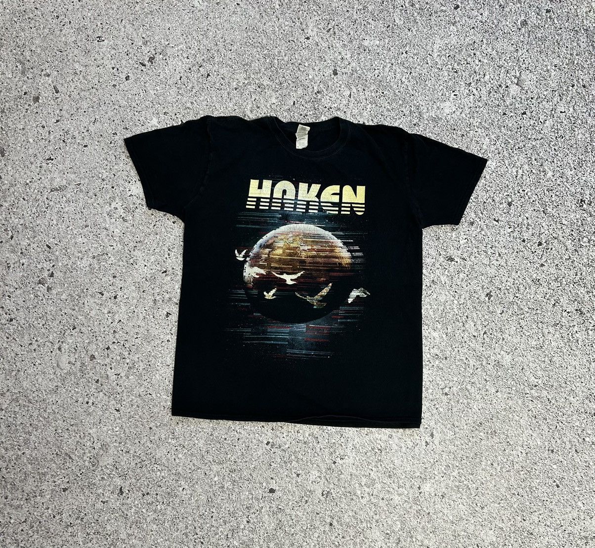 Band Tees × Vintage Vintage Haken 10TH Anniversary Tour 2017 England Rock Tee Size US XL / EU 56 / 4 - 3 Thumbnail
