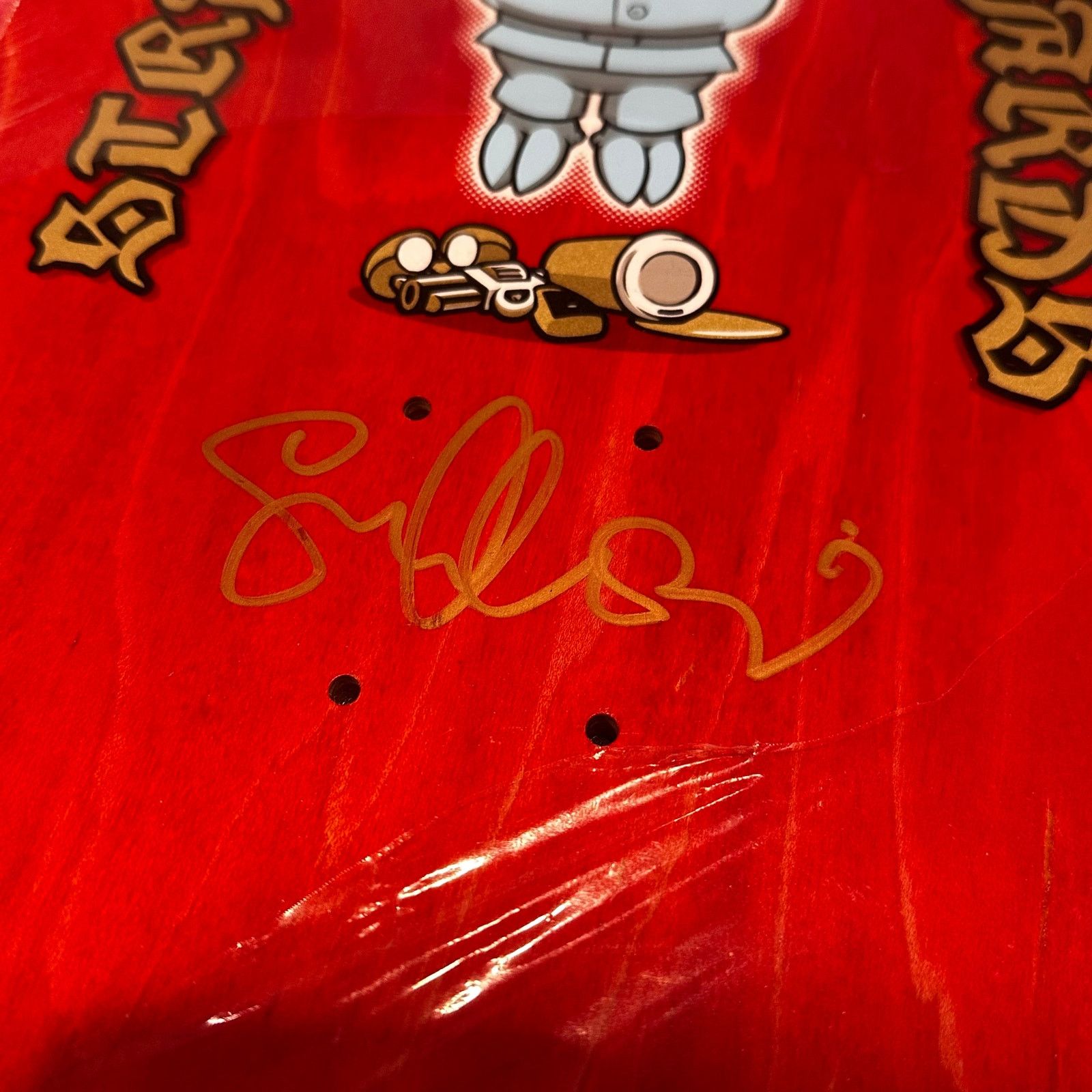 StrangeLove Skateboards StrangeLove Skateboards Krampus Deck –Size 10.5 –Hand Signed Size ONE SIZE - 8 Thumbnail
