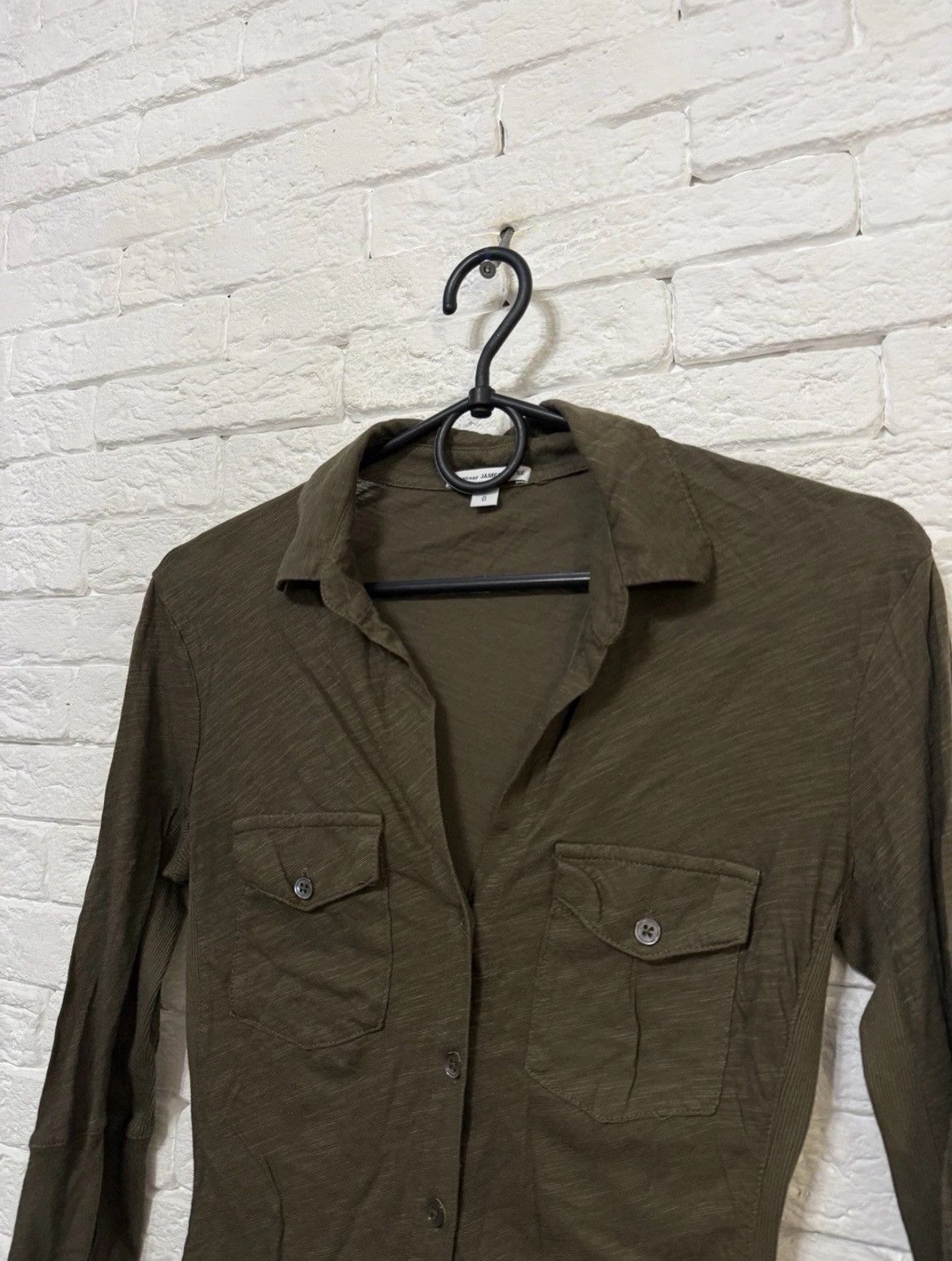 James Perse James Perse Standart Woman Shirt Collared Neck Long Sleeve Size XS / US 0-2 / IT 36-38 - 2 Thumbnail