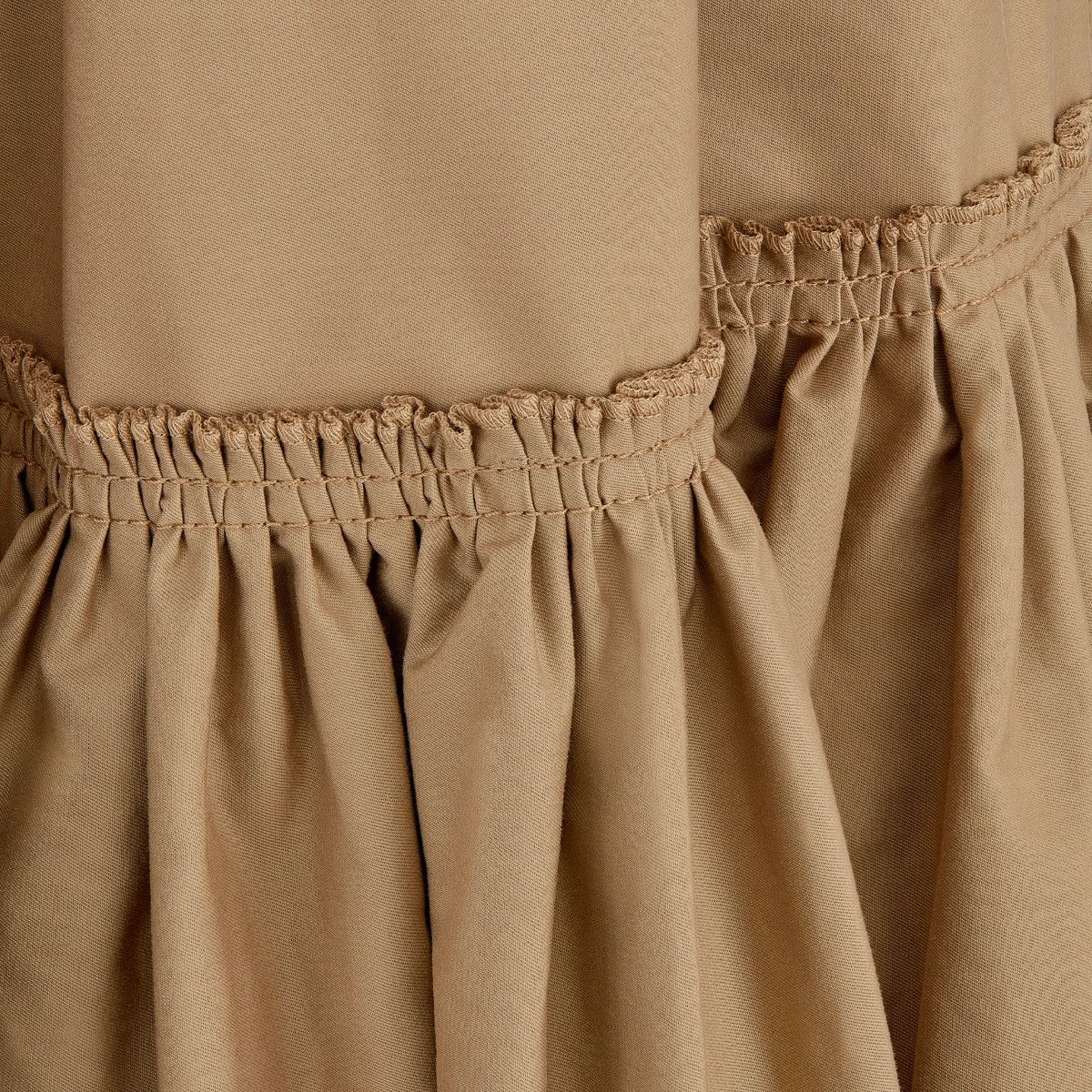 Dior o1bcso1str0225 Flared Mid-Length Skirt in Beige Size 28" / US 6 / IT 42 - 3 Thumbnail