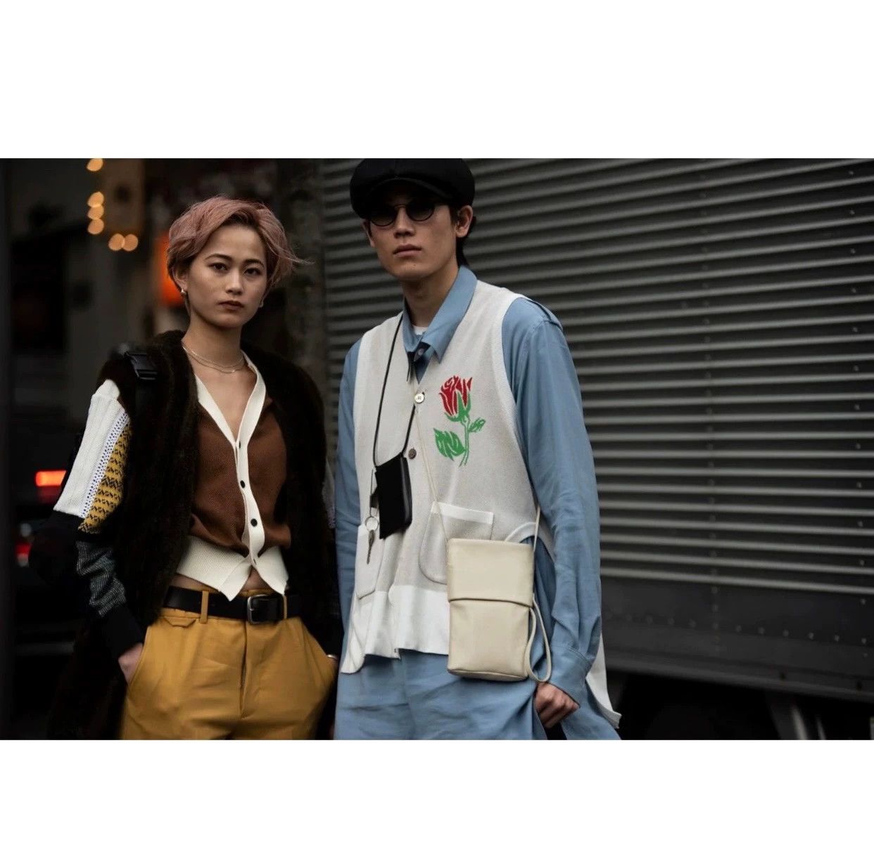 Sulvam Sulvam Floral Knit Wool Sleeveless Vest - Fujita Tetsuhira Size US S / EU 44-46 / 1 - 9 Thumbnail
