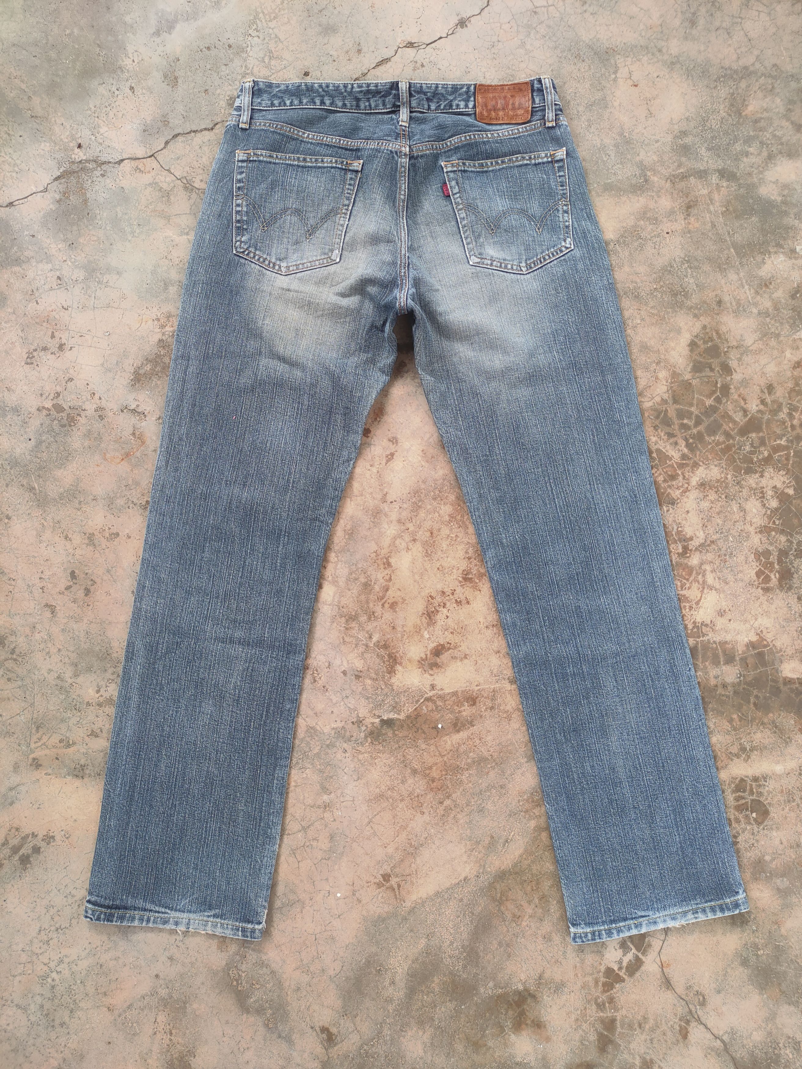 Edwin W33 VINTAGE EDWIN 503ZZ DISTRESSED DENIM JEANS PANTS Size US 33 - 7 Thumbnail