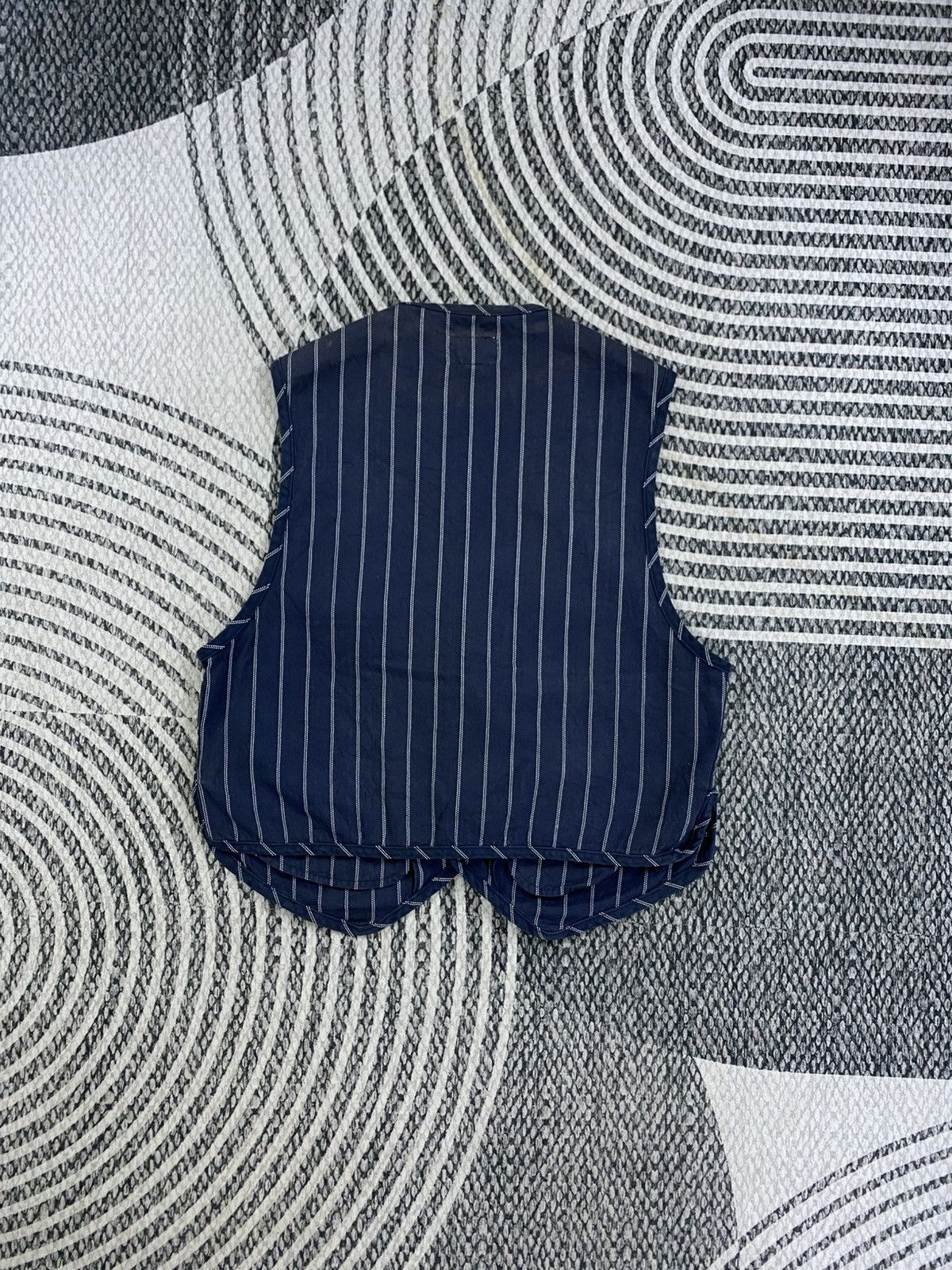 Armani Exchange Vintage Armani Exchange Striped Vest Size US M / EU 48-50 / 2 - 2 Thumbnail