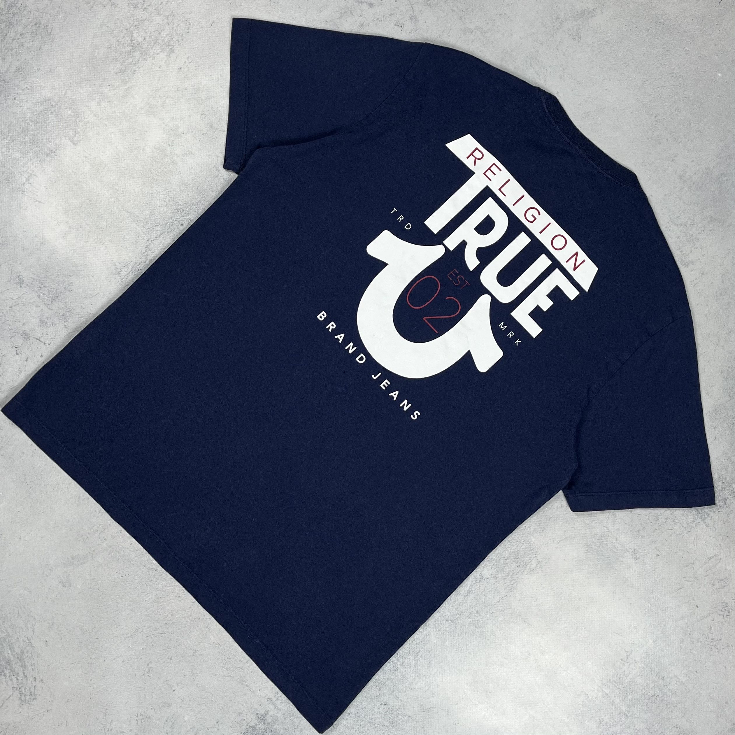 True Religion True Religion Big Logo Y2K Japanese T Shirt Size US L / EU 52-54 / 3 - 1 Thumbnail
