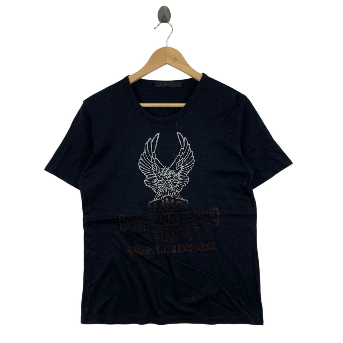 Roar ROAR Live Love And Peace Ride Japanese Brand Tshirt Size US S / EU 44-46 / 1 - 1 Thumbnail