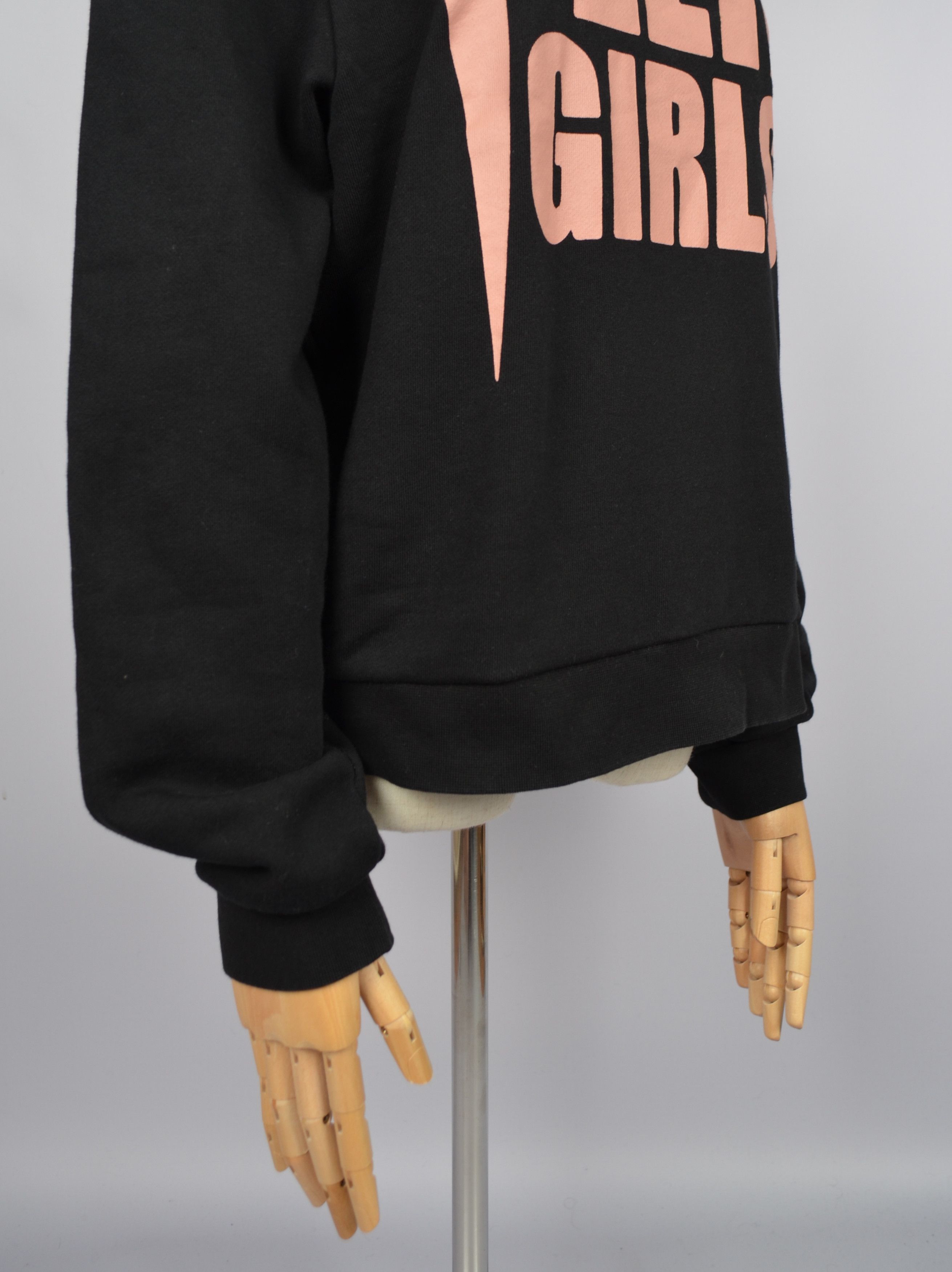 Designer × Philipp Plein Philipp Plein Plein Girls Logo Sweatshirt Black Size M Size M / US 6-8 / IT 42-44 - 9 Thumbnail