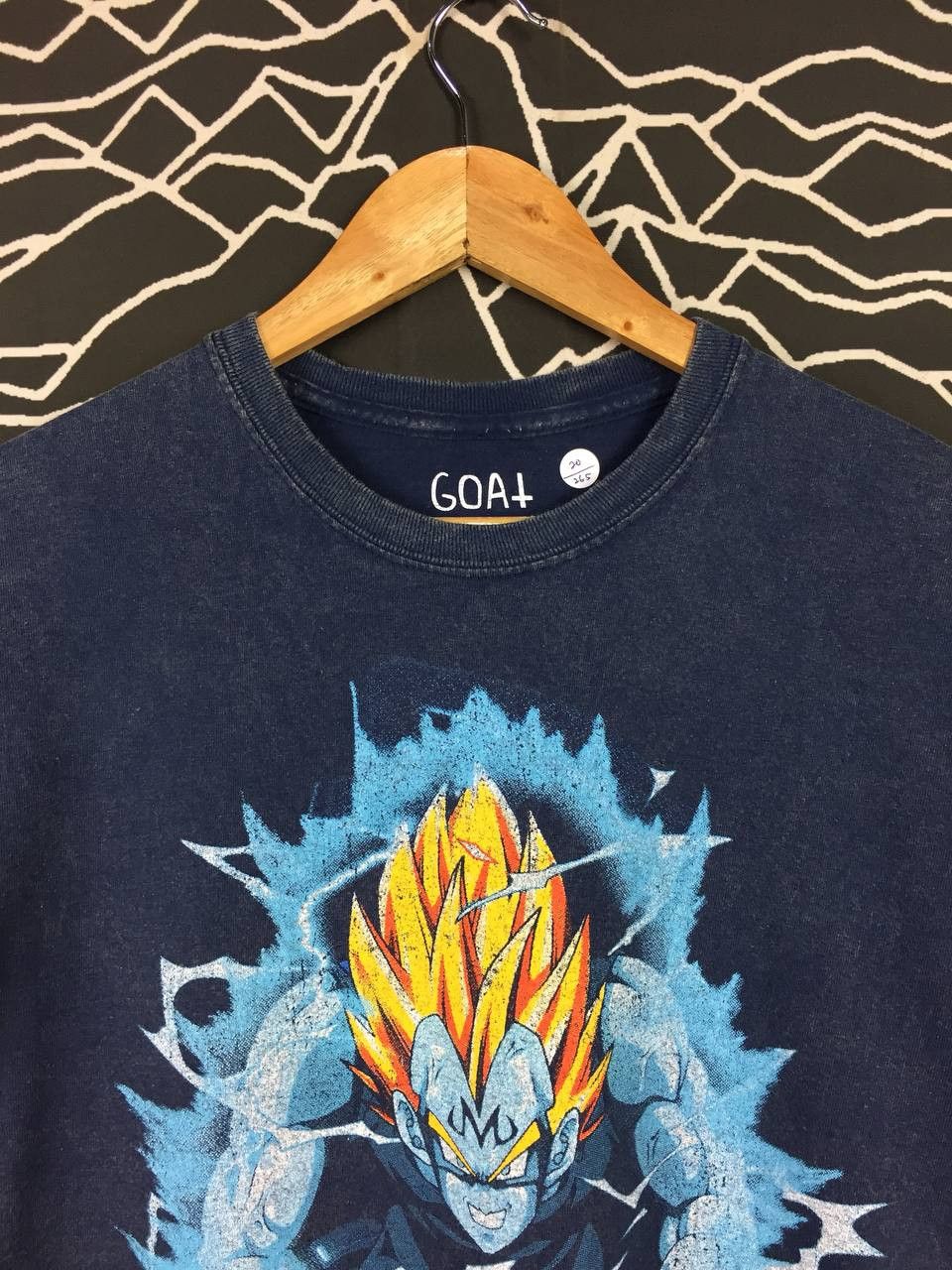 Anime × GOAT Crew × Japanese Brand G.O.A.T Crew Dragon Ball Z Vegeta Anime Manga Tee Size US S / EU 44-46 / 1 - 4 Thumbnail
