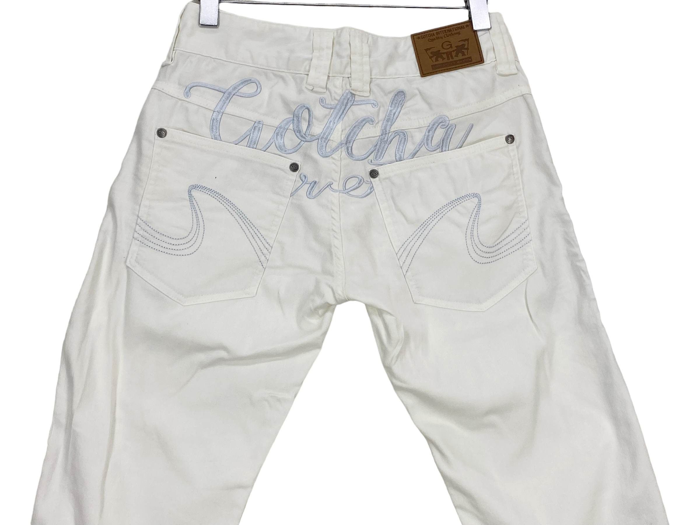 Gotcha Gotcha Spell Out Denim Jeans Surf Jeans Embellished Pant Size US 31 - 6 Thumbnail