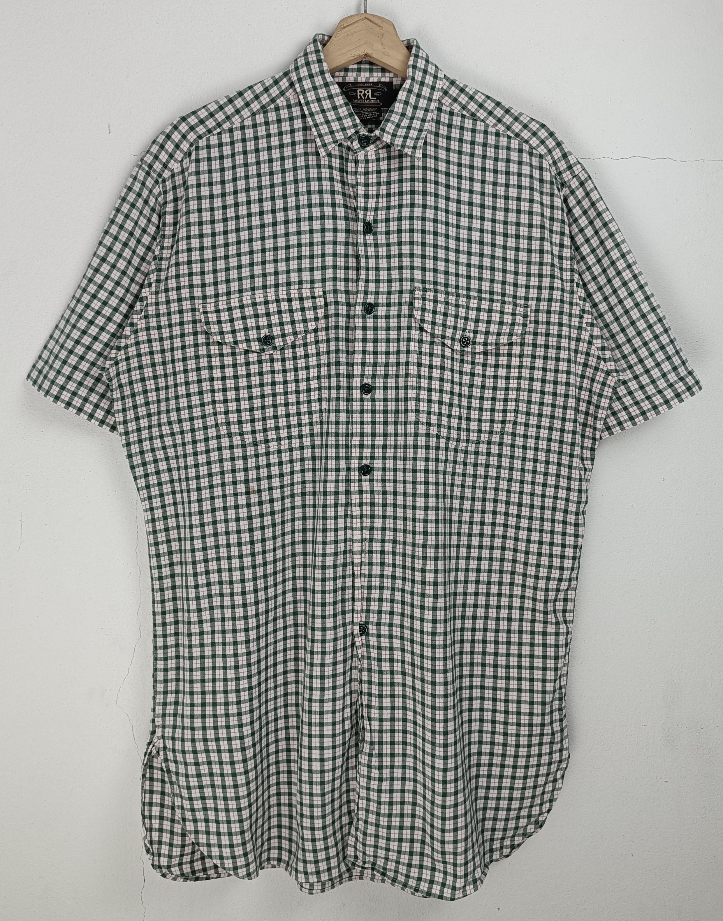 RRL Ralph Lauren VINTAGE RRL RALPH LAUREN BIG & TALL DOUBLE POCKET SHIRTS Size US L / EU 52-54 / 3 - 3 Thumbnail