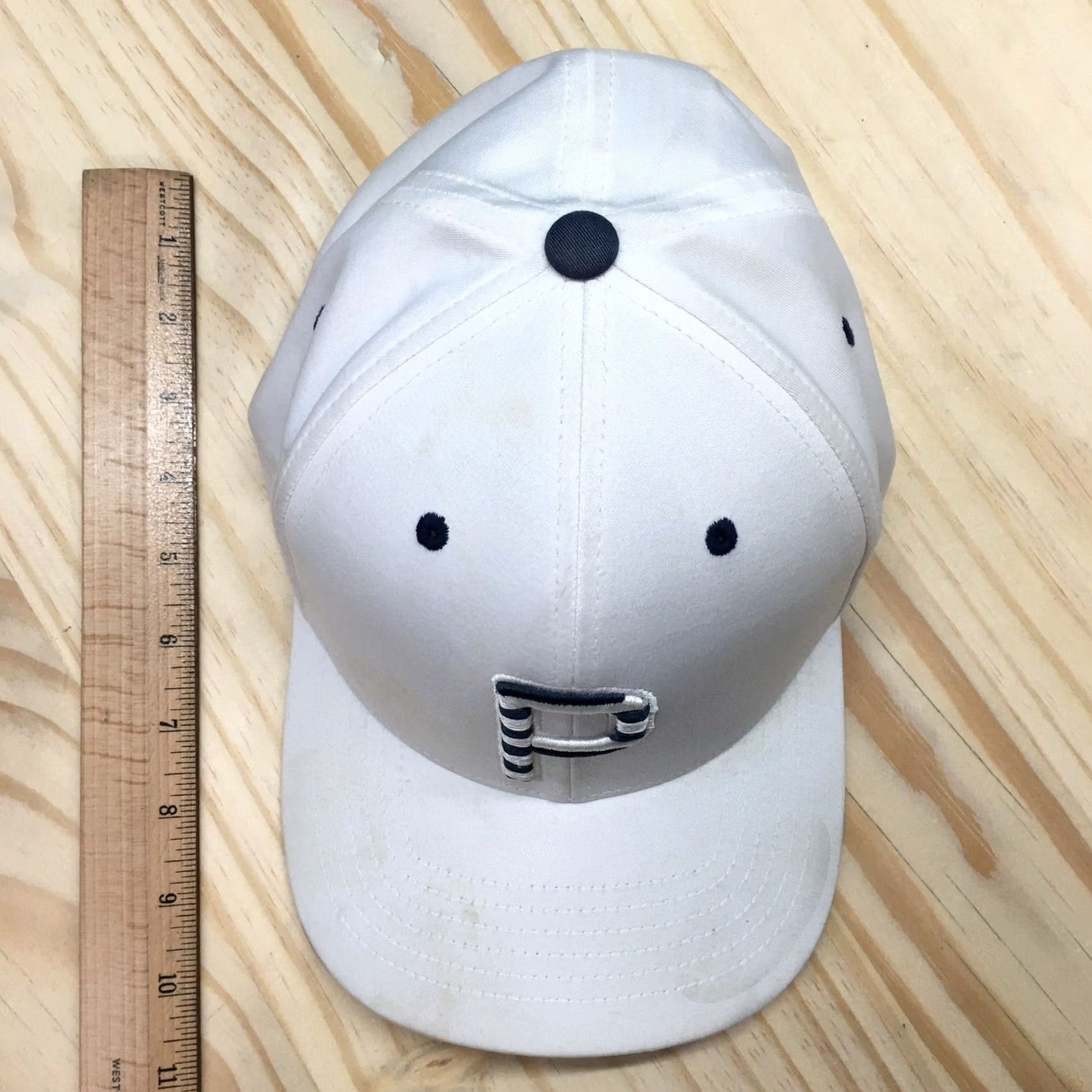 Vintage Puma Yupoong Baseball Cap Mens White OS Adjustable Curved Brim Embroidered Logo Size ONE SIZE - 5 Thumbnail