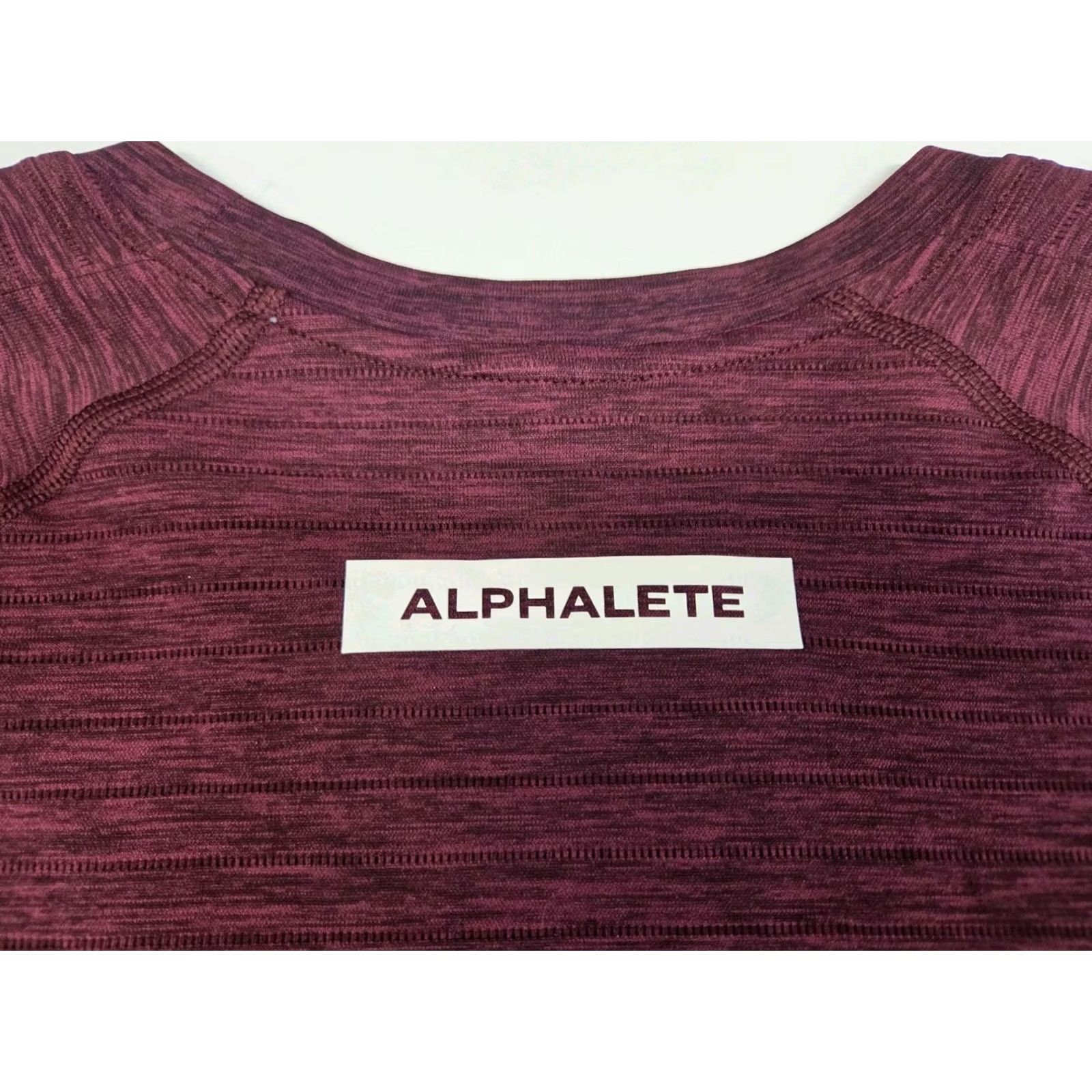 Vintage ALPHALETE Mens Short Sleeve Tee Shirt Maroon XXL Logo Athletic Fit Activewear Pullover Crew Neck Short Sleeve 2XL Regular Mens Size US XXL / EU 58 / 5 - 4 Thumbnail